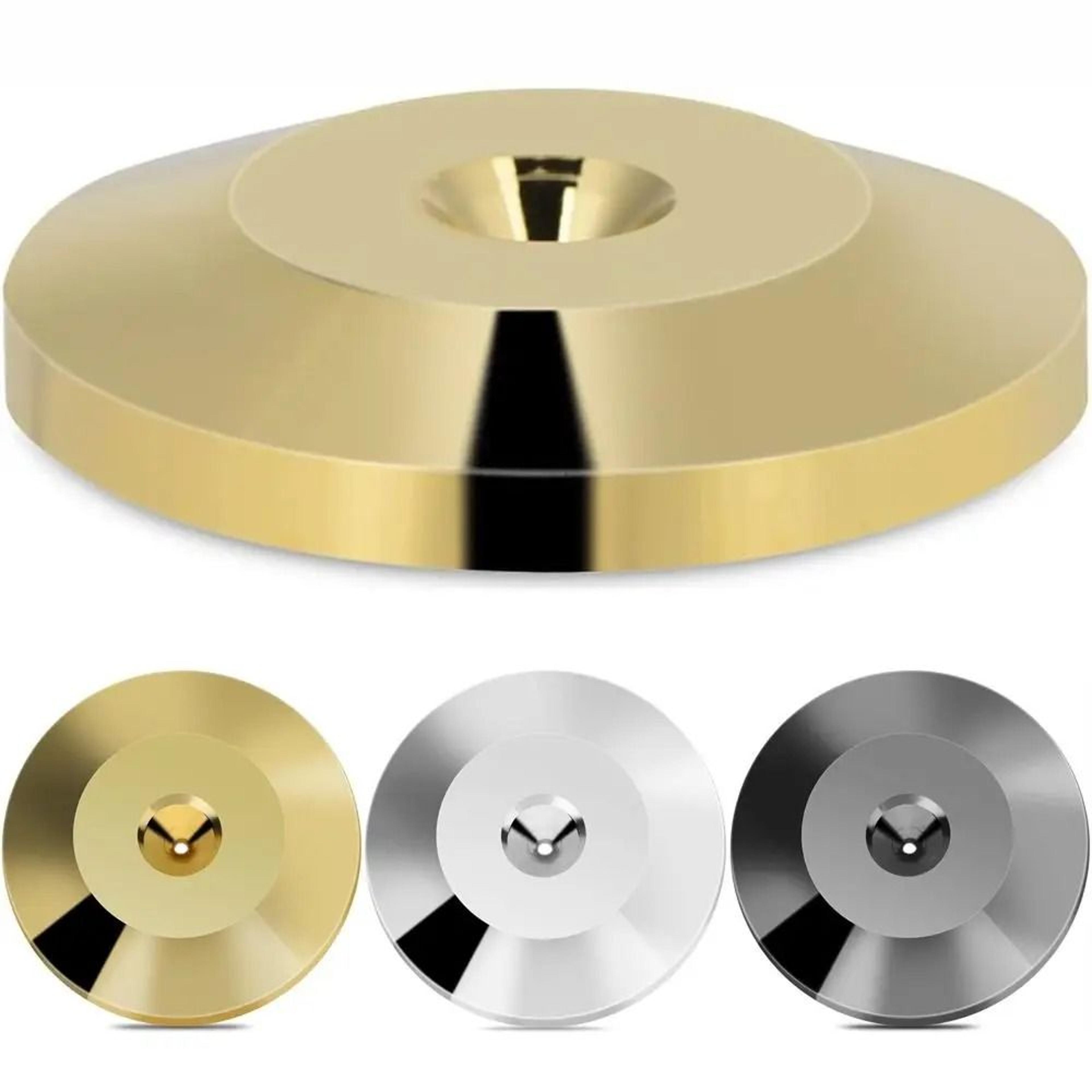 gold copper speaker isolation feet pads 25mm by 5mm