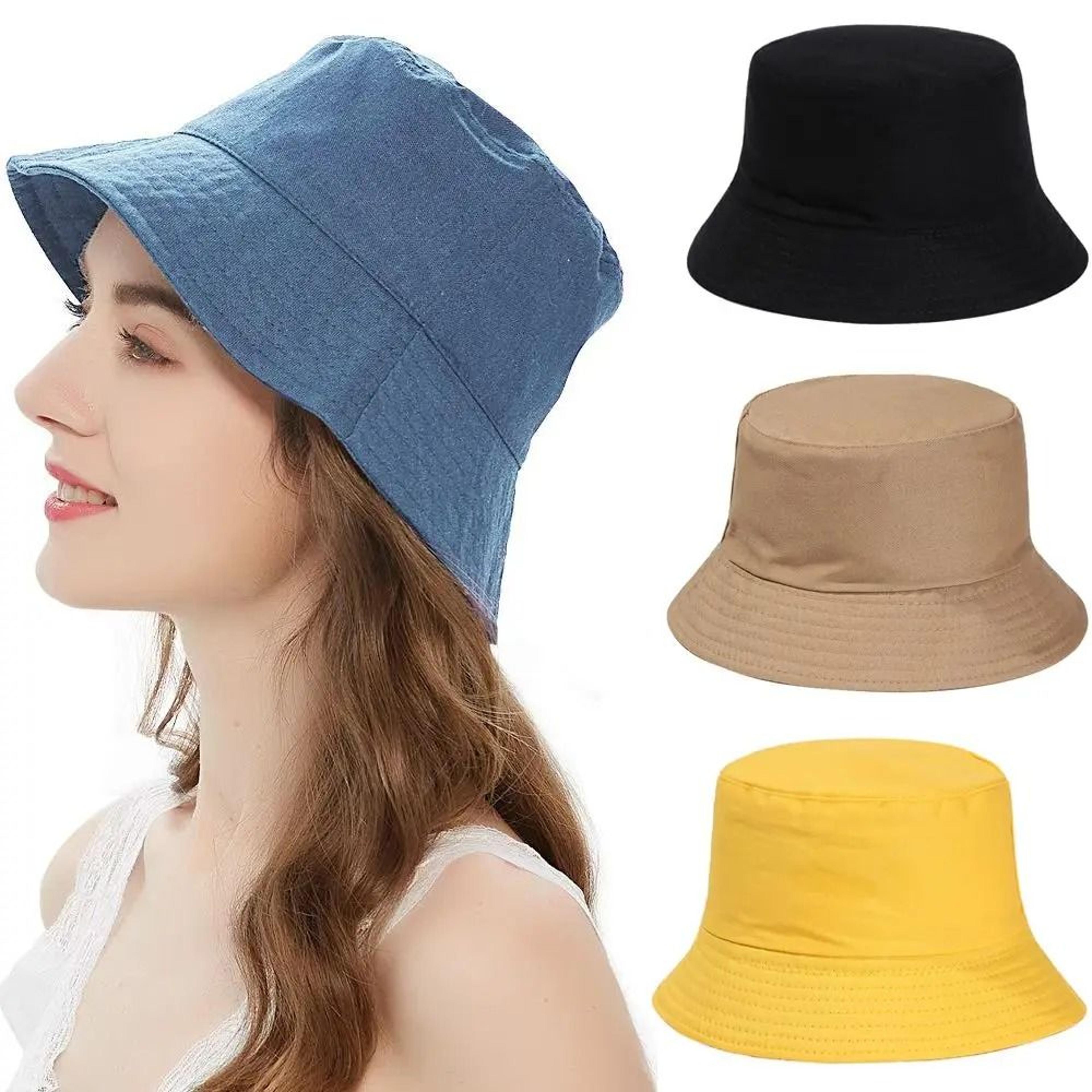 foldable unisex bucket sun hat for beach and outdoor travel