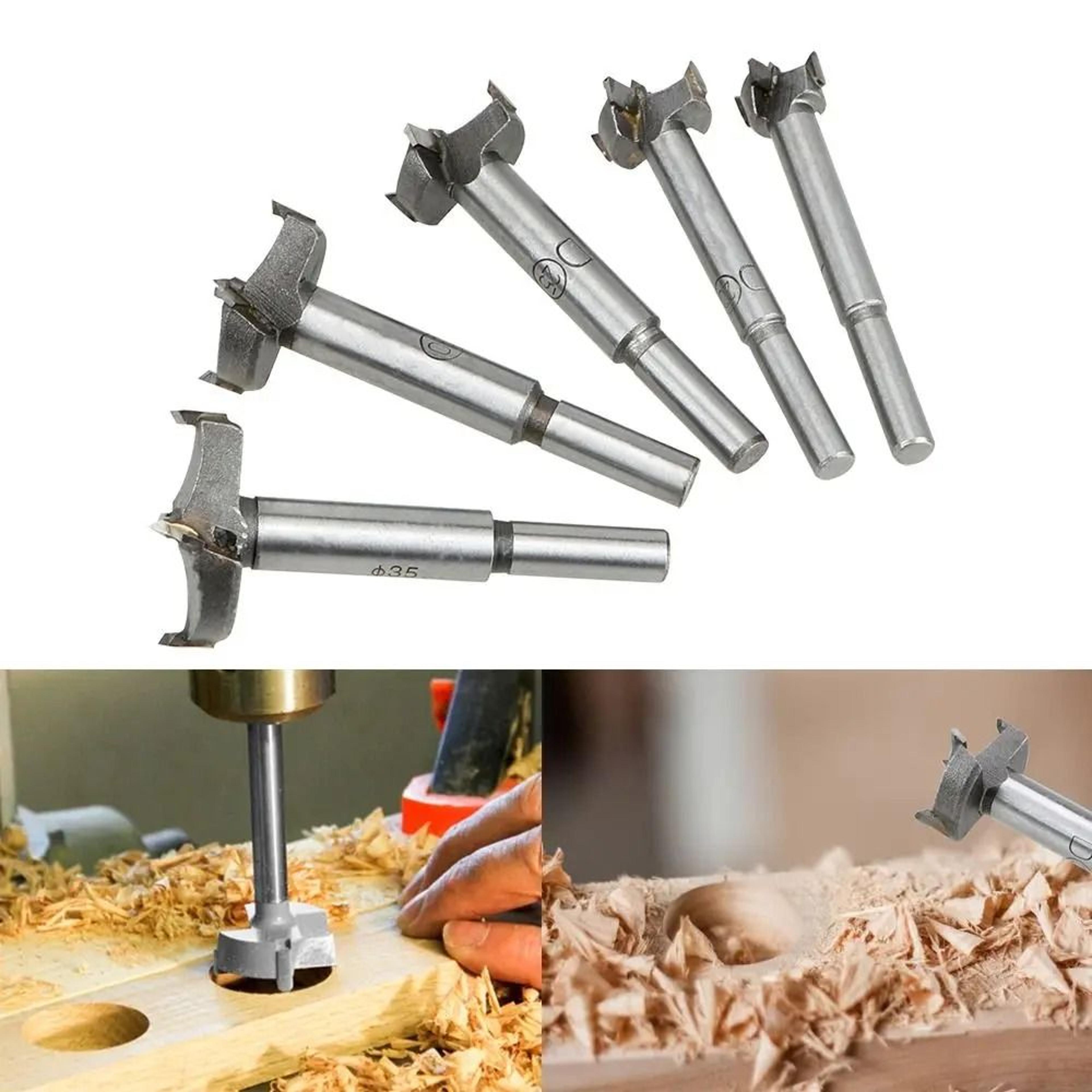carbide tipped forstner drill bit for precision wood boring