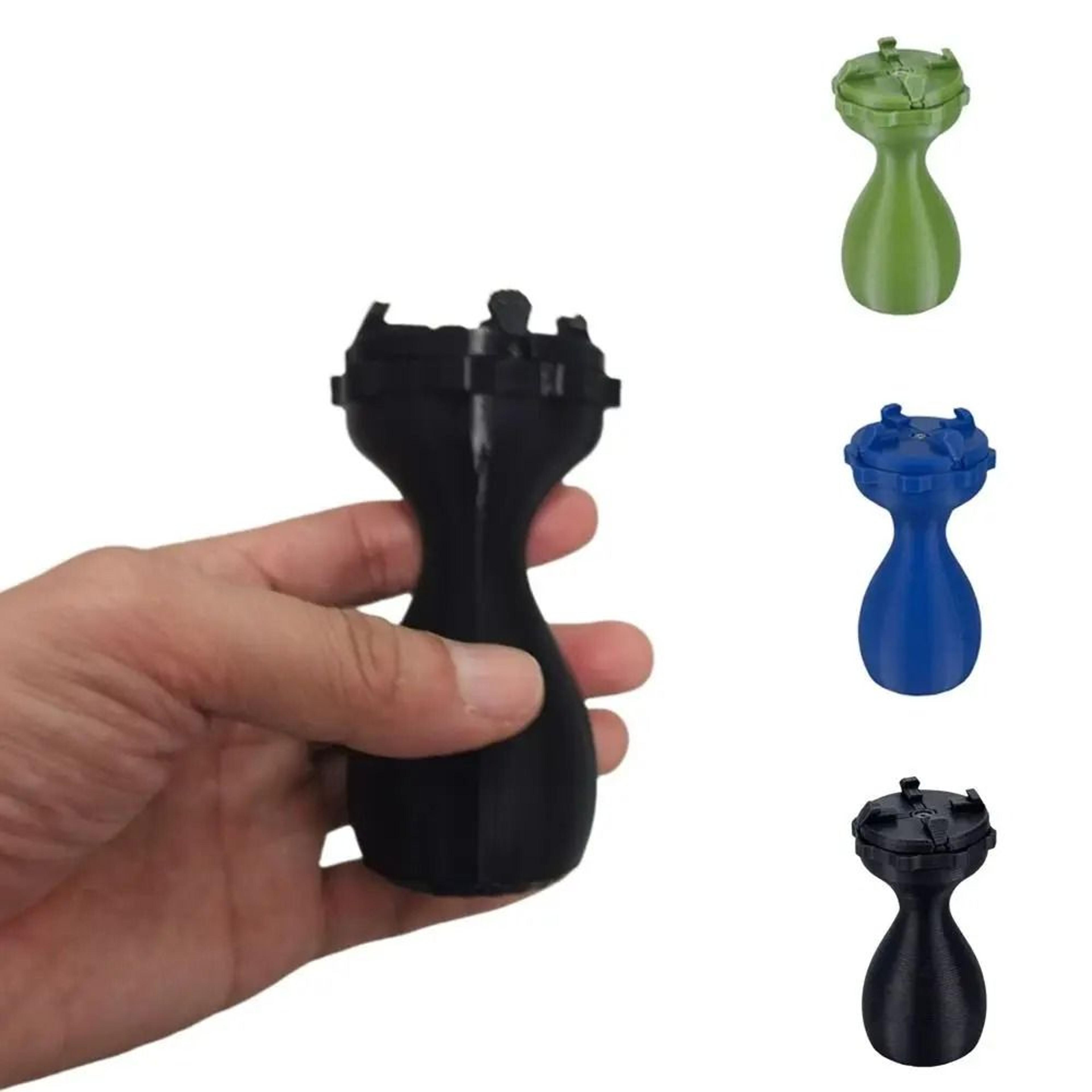 ergonomic miniature painting holder for 20mm to 50mm bases