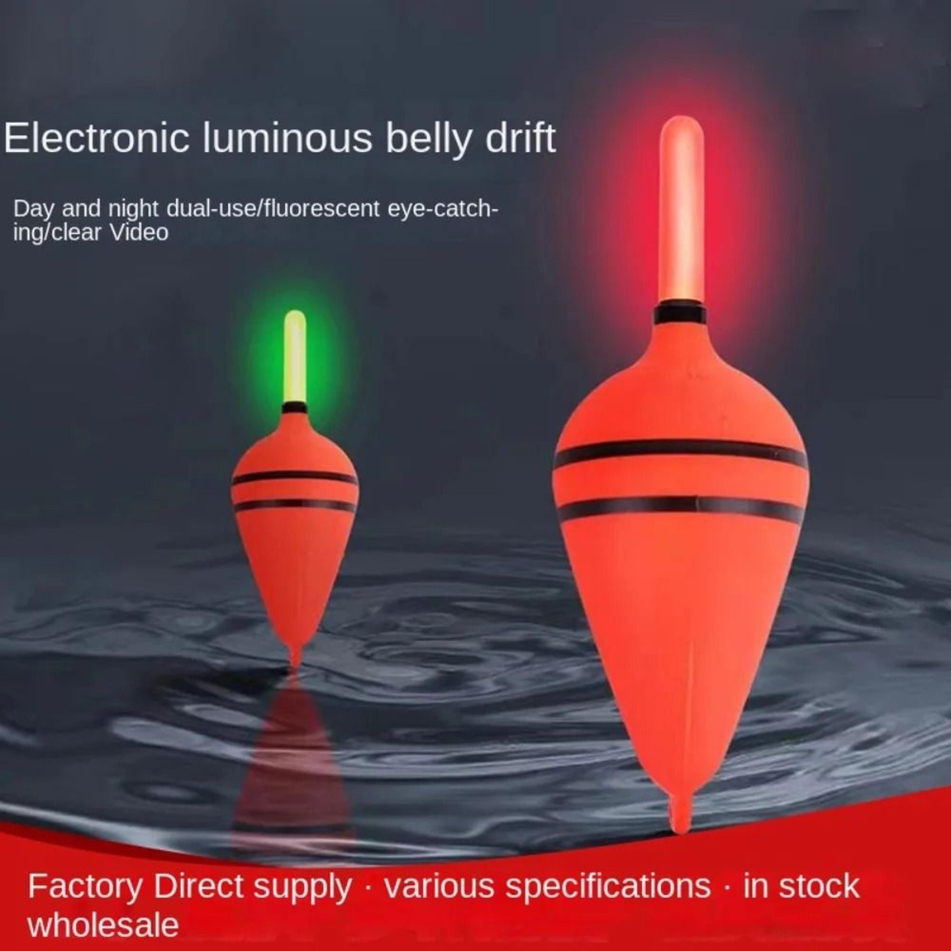 high visibility luminous night fishing float 30g to 100g
