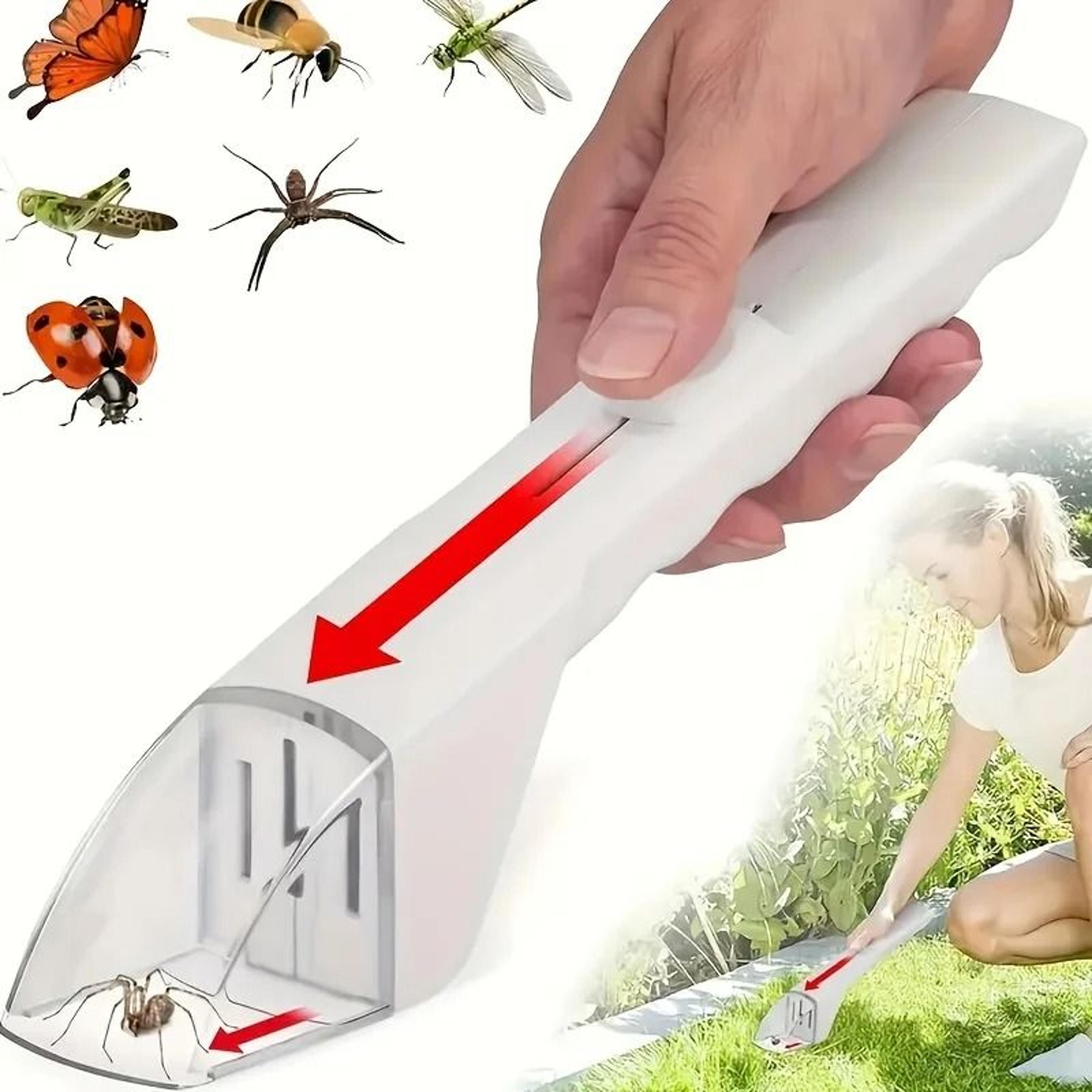 portable manual bug catcher and release tool