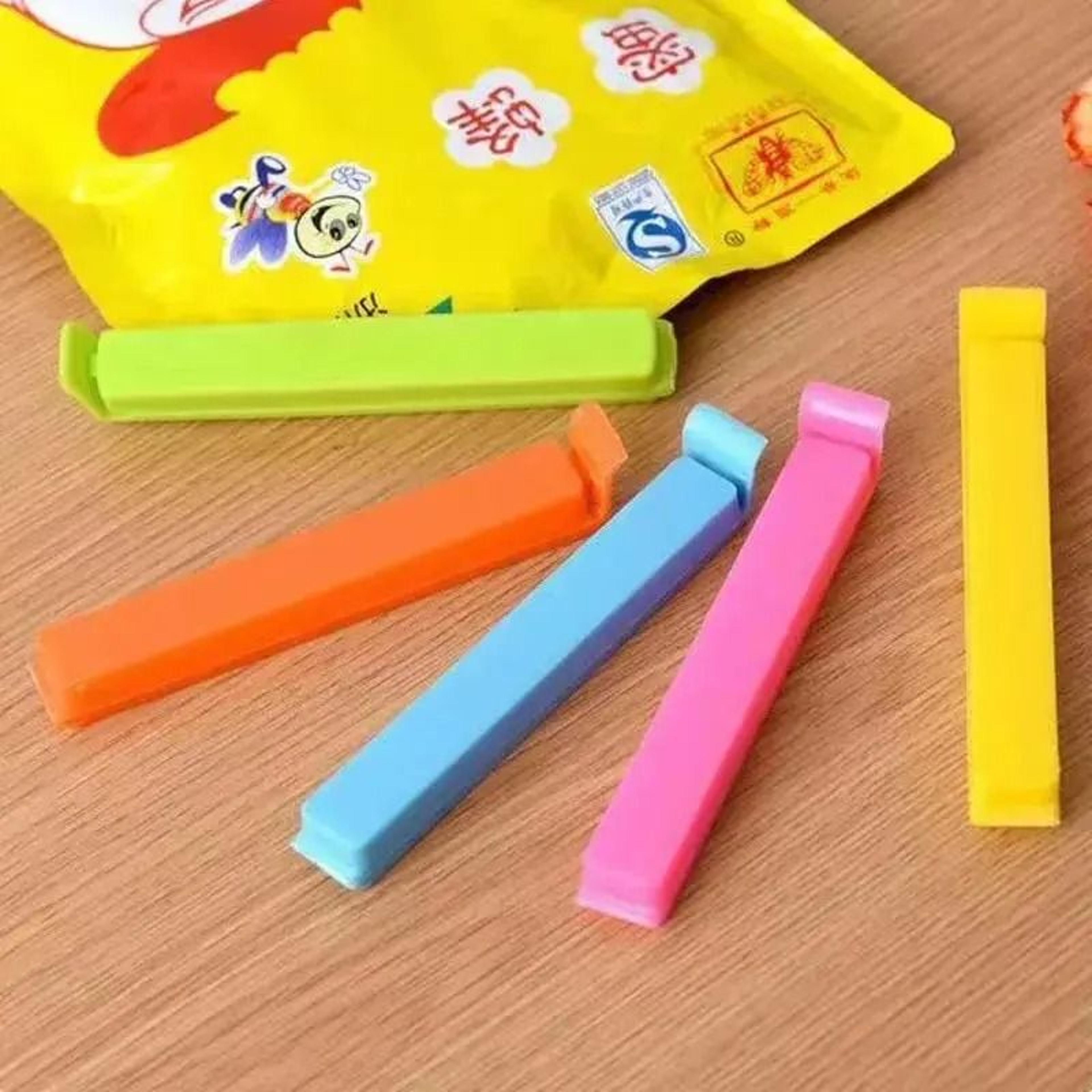 reusable plastic food bag sealing clips for fresher kitchen storage