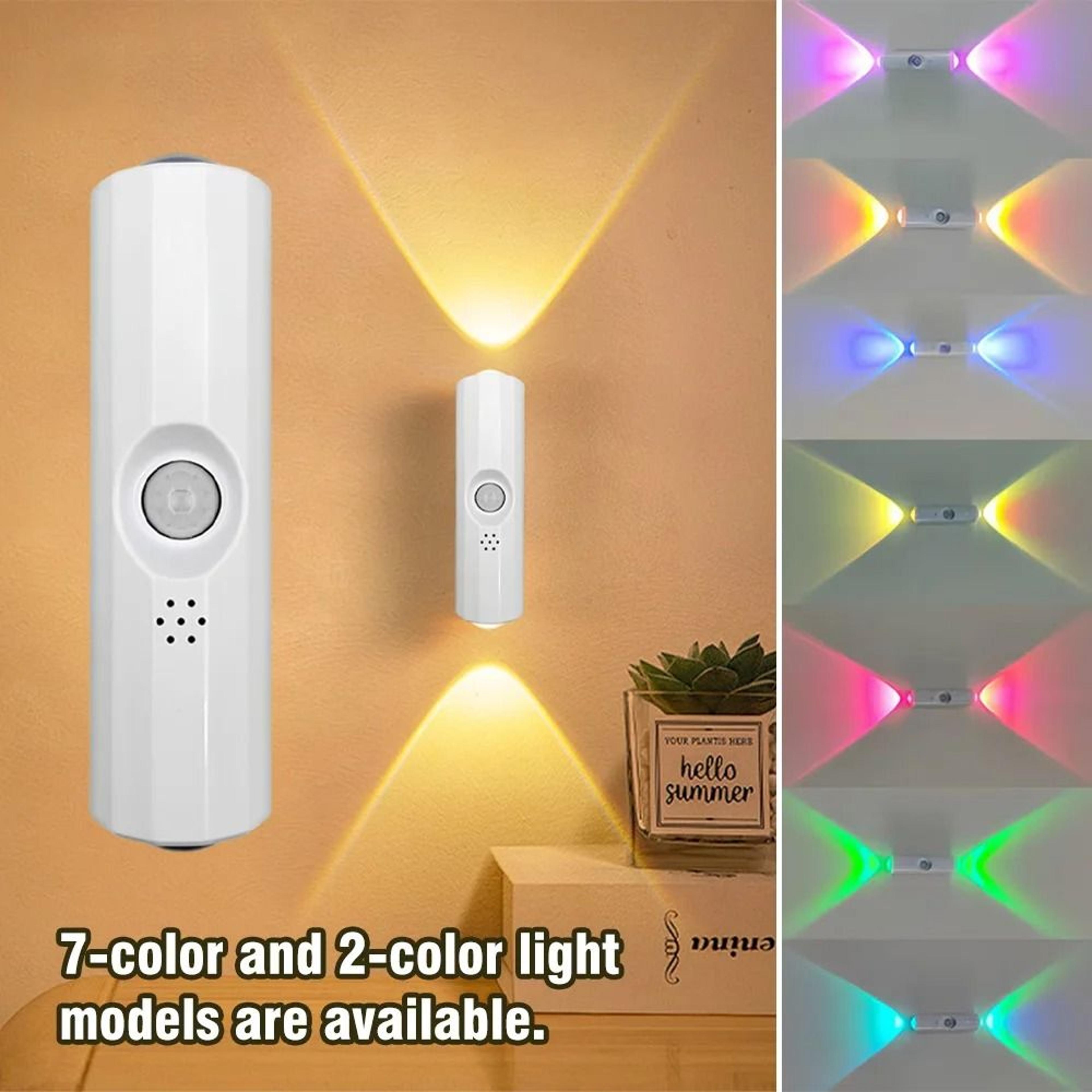 adjustable rechargeable motion sensor wall light