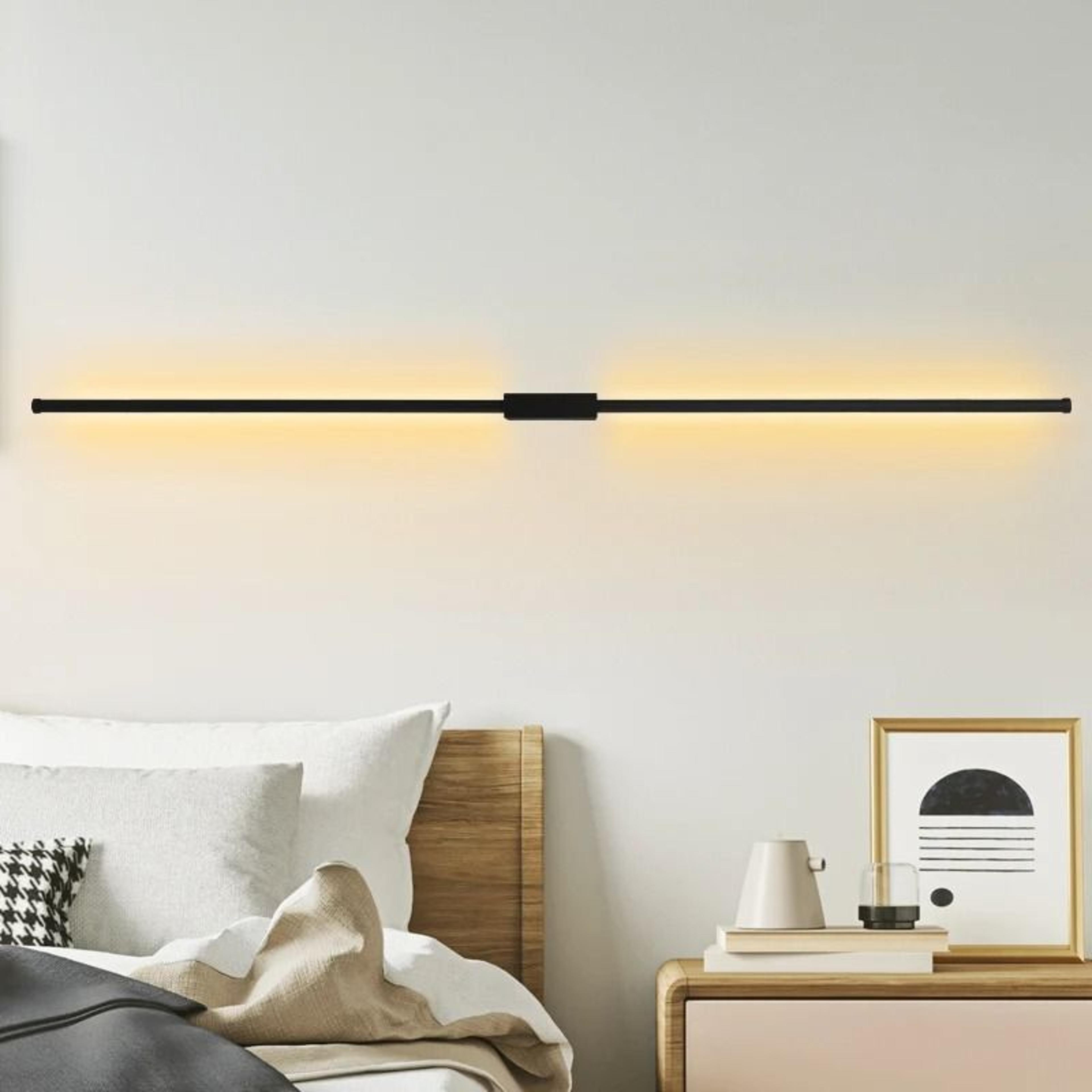 nordic linear led feature wall lamp