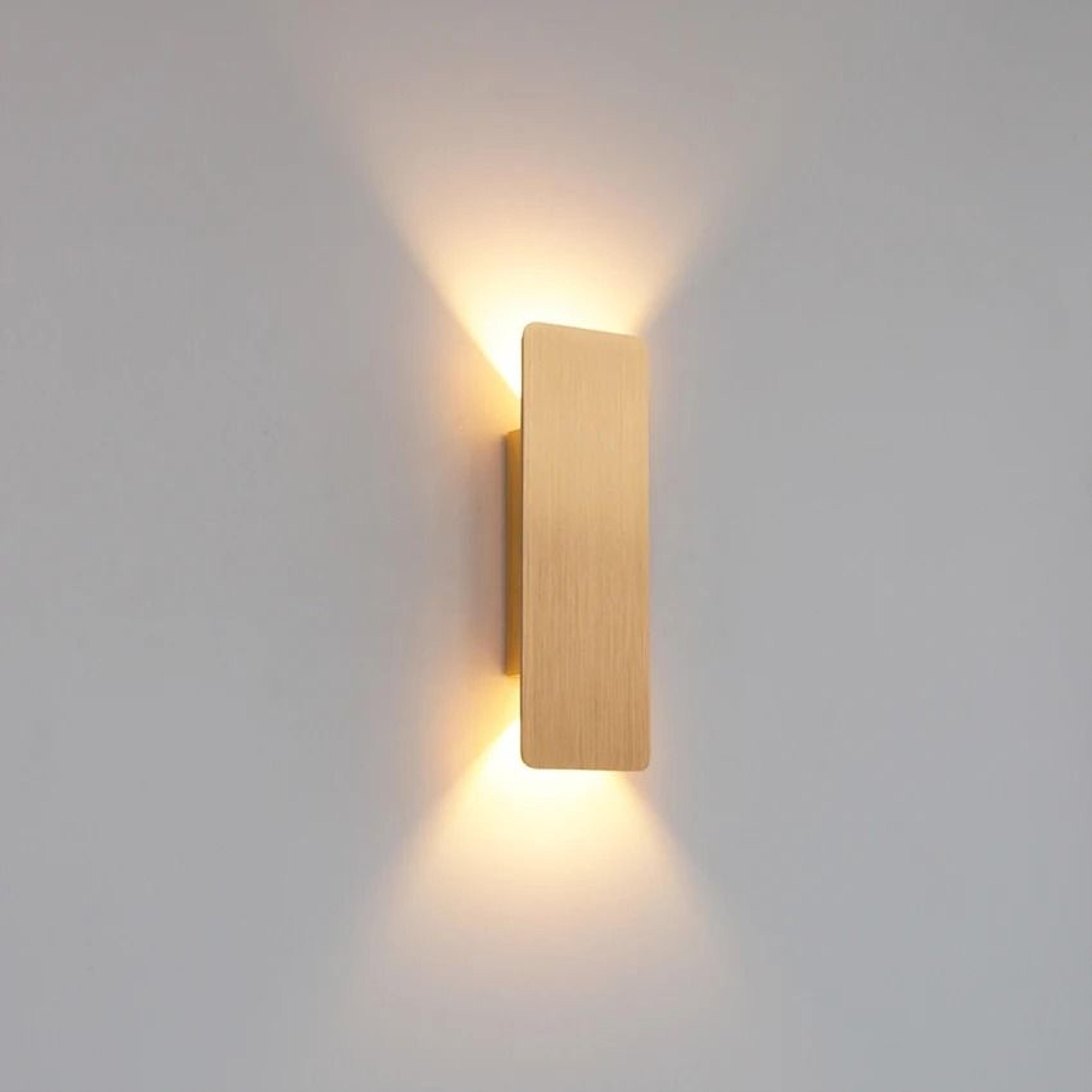 modern aluminum led accent wall lamp