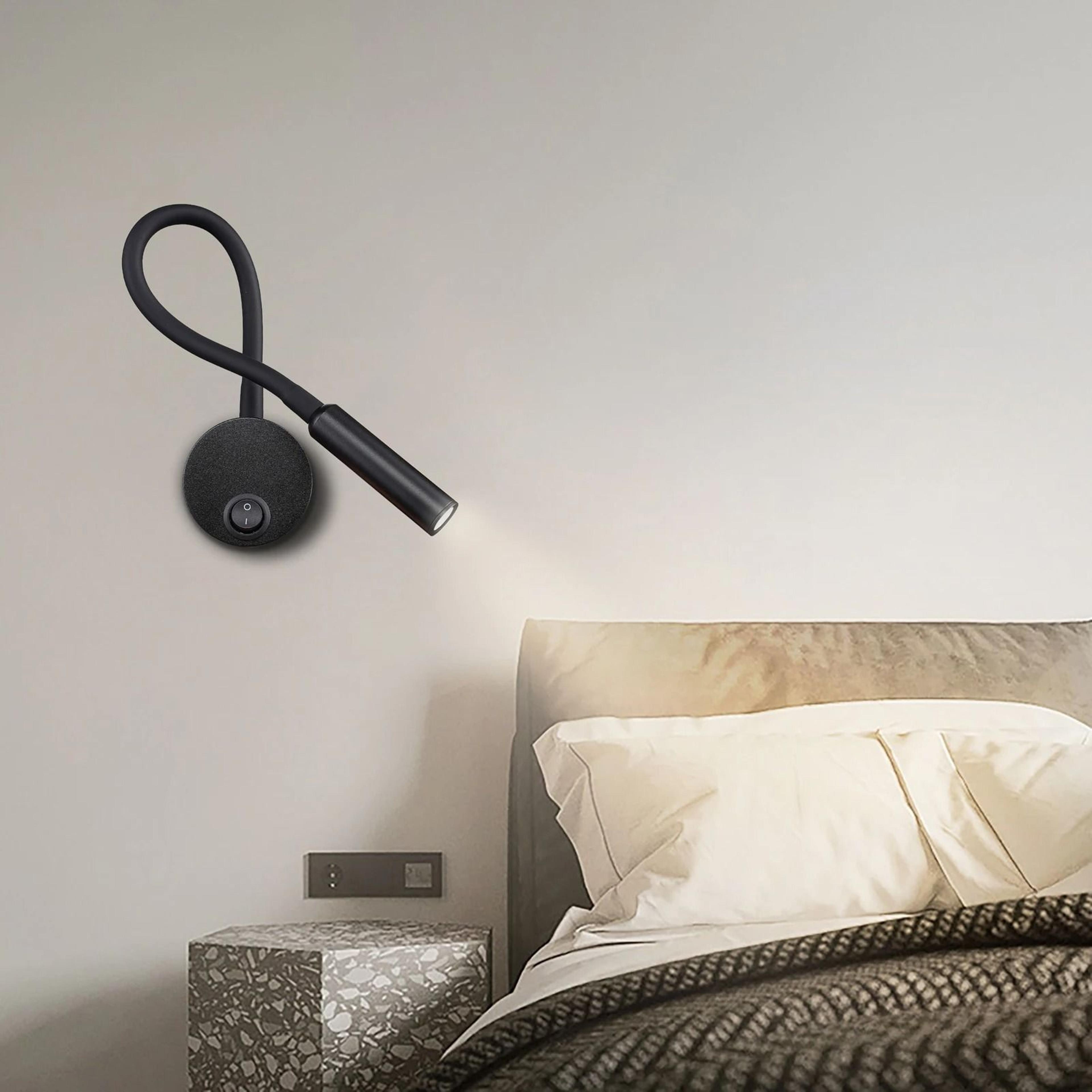 nordicbeam plug in wall spotlight for art and reading