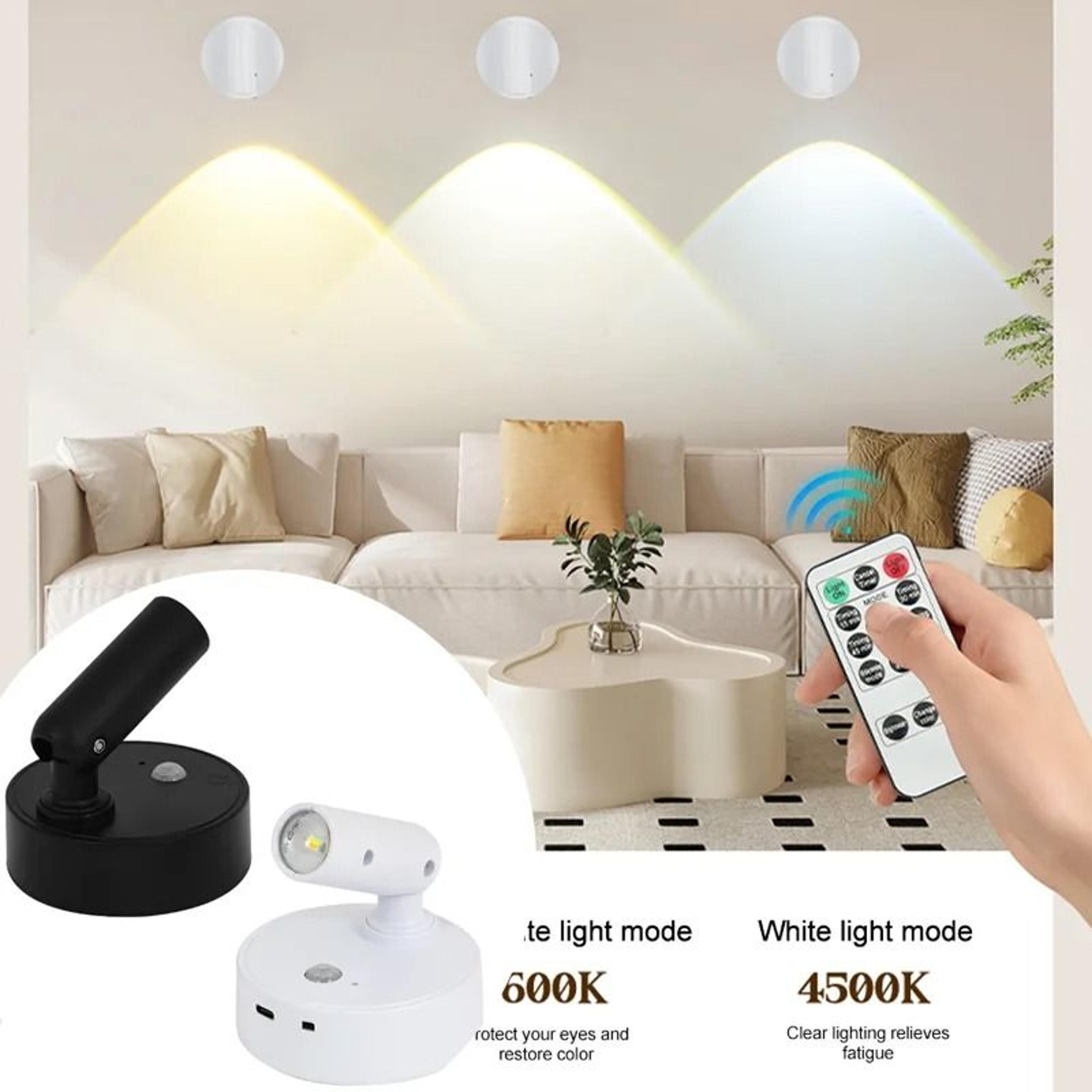 rechargeable led wall lamp wireless magnetic reading light