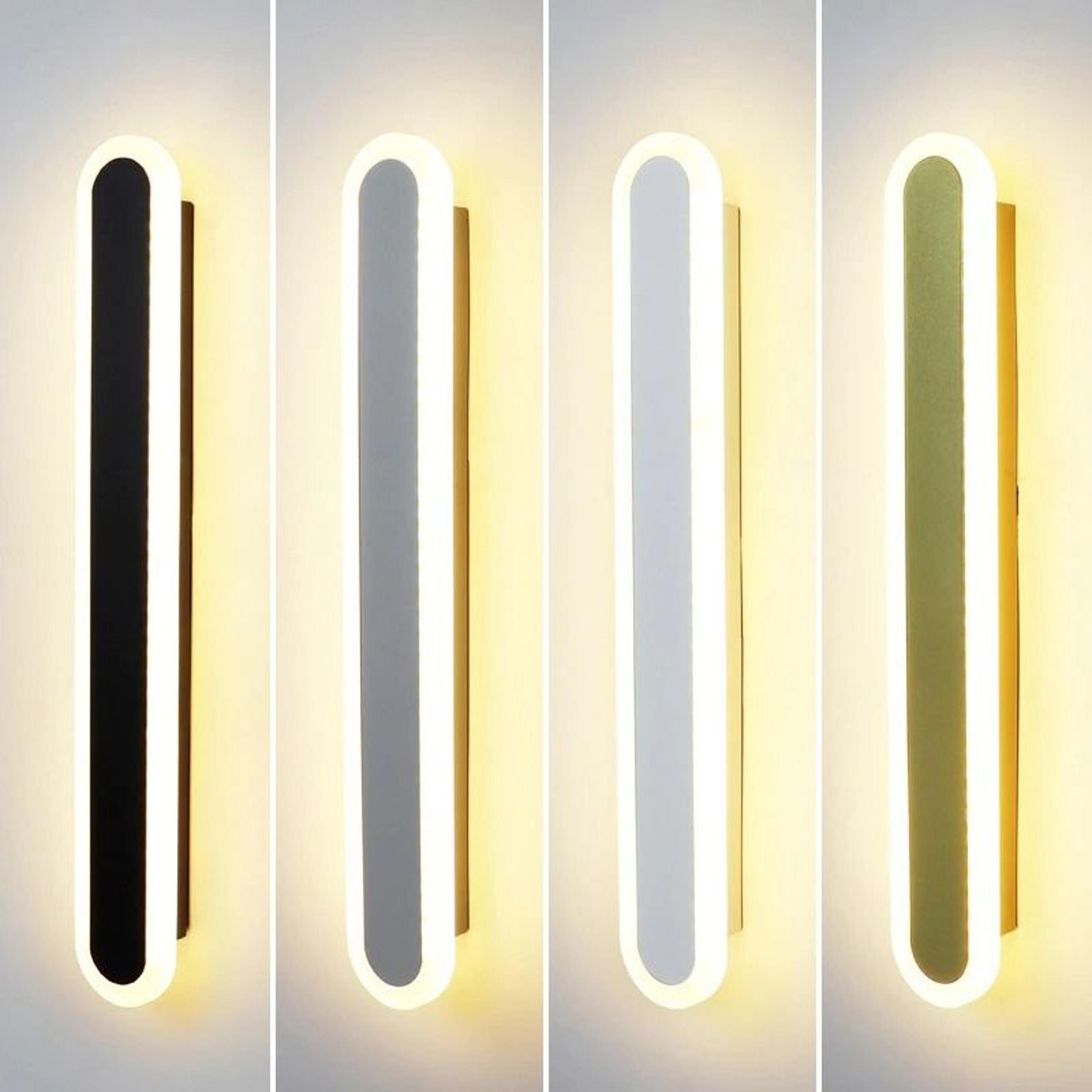 nordlume modern long led wall lamp