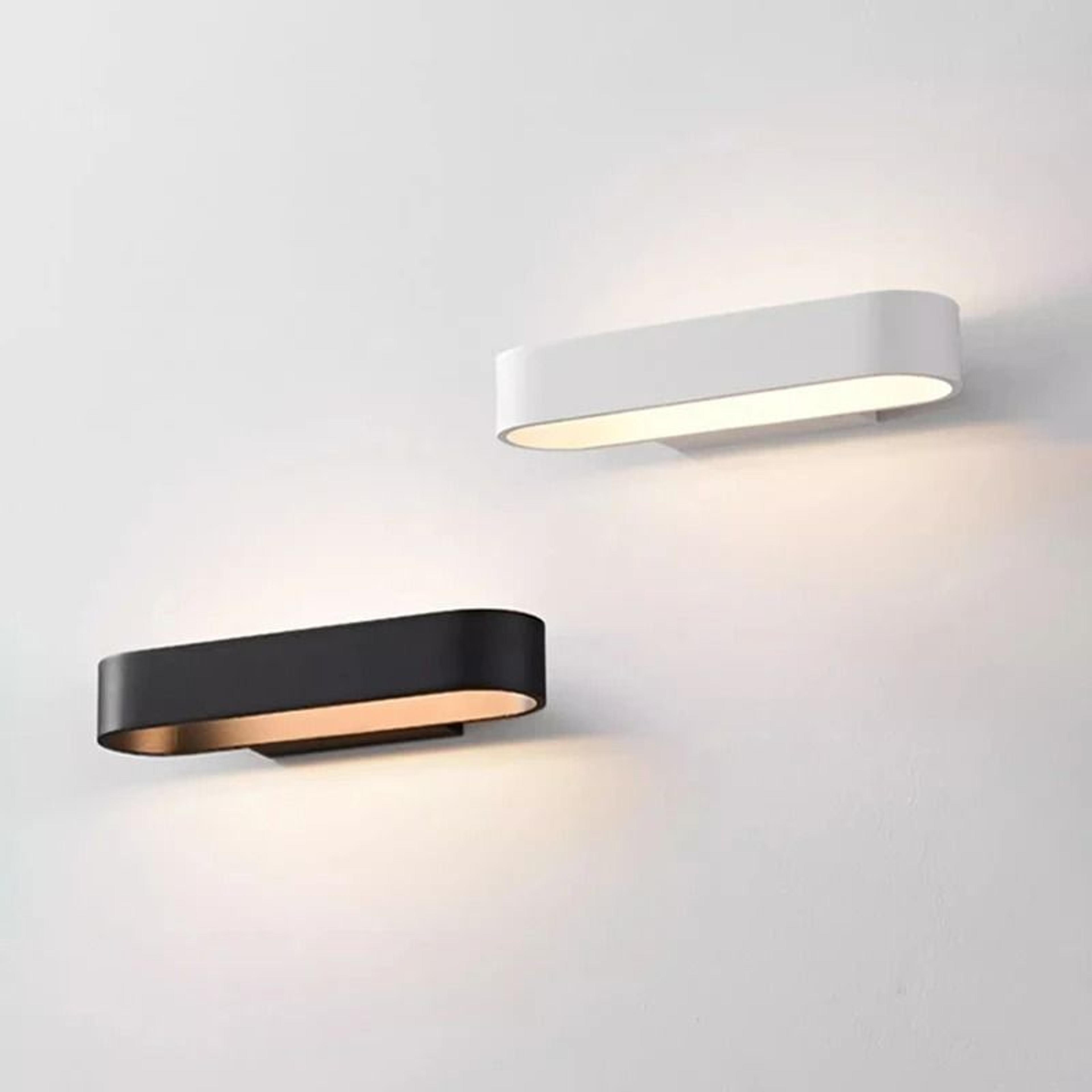 lumaedge modern aluminum led wall lamp