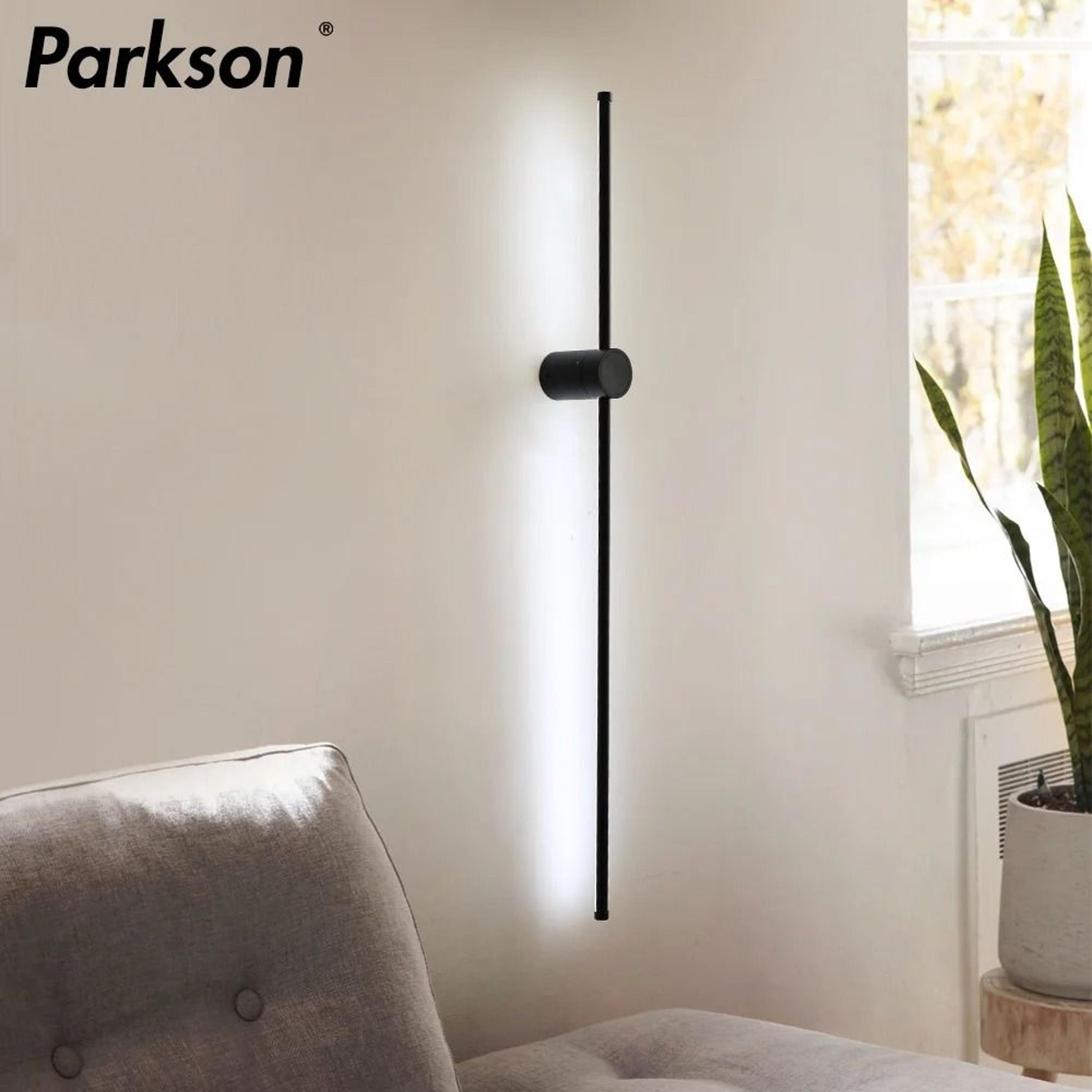 modern 350 degree rotating linear led wall light