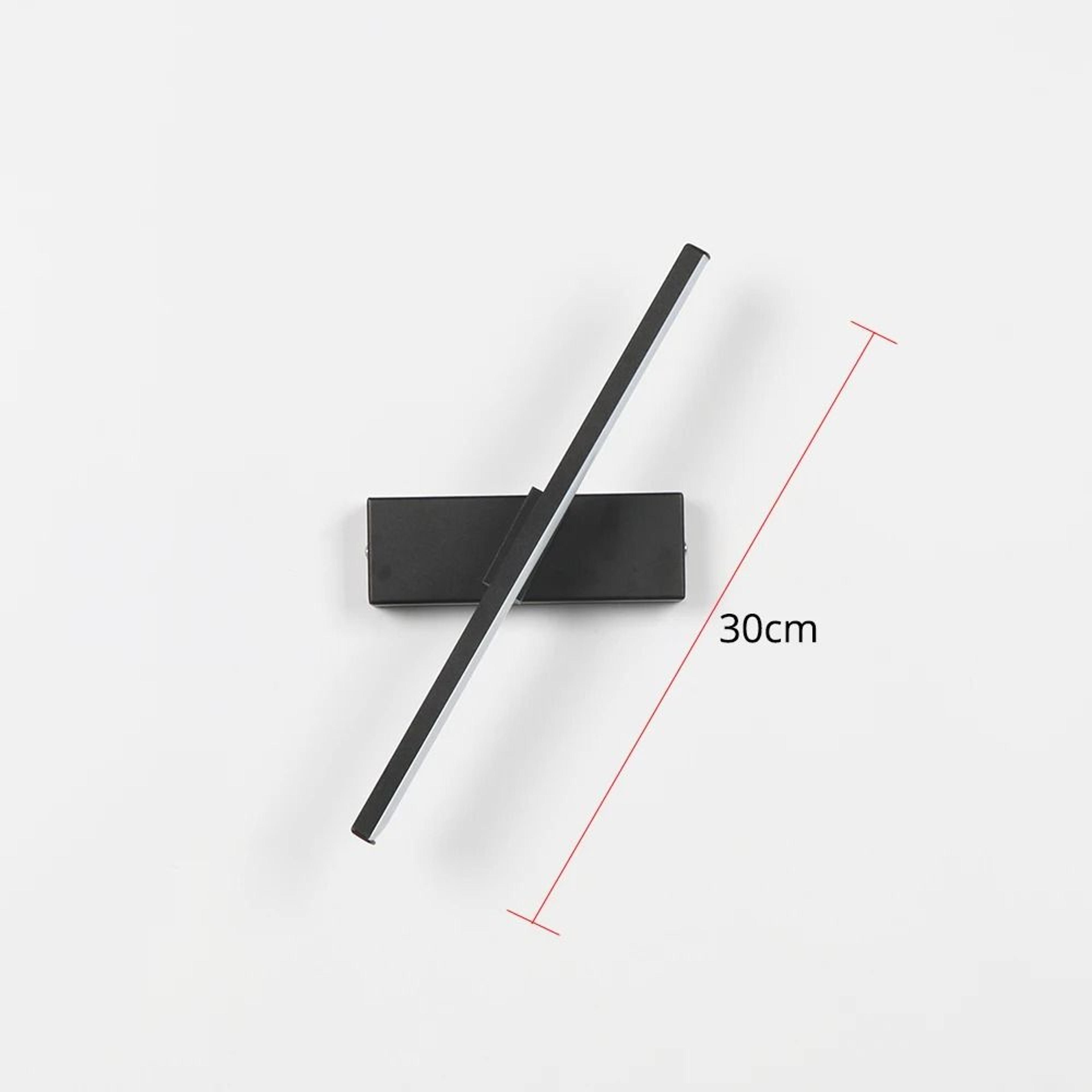 modern rotatable led wall light adjustable bedside reading lamp