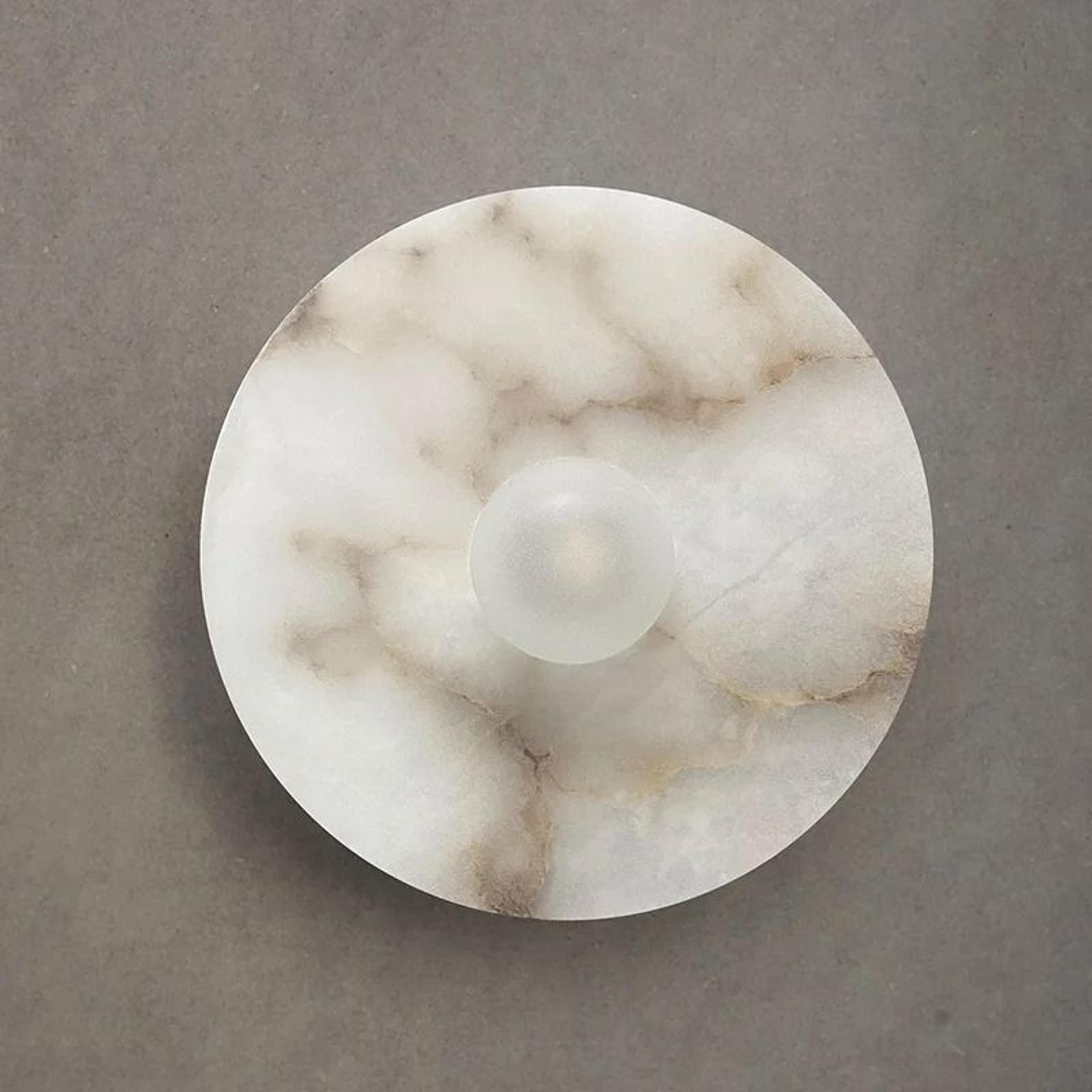 nordic marble wall sconce modern natural stone accent light