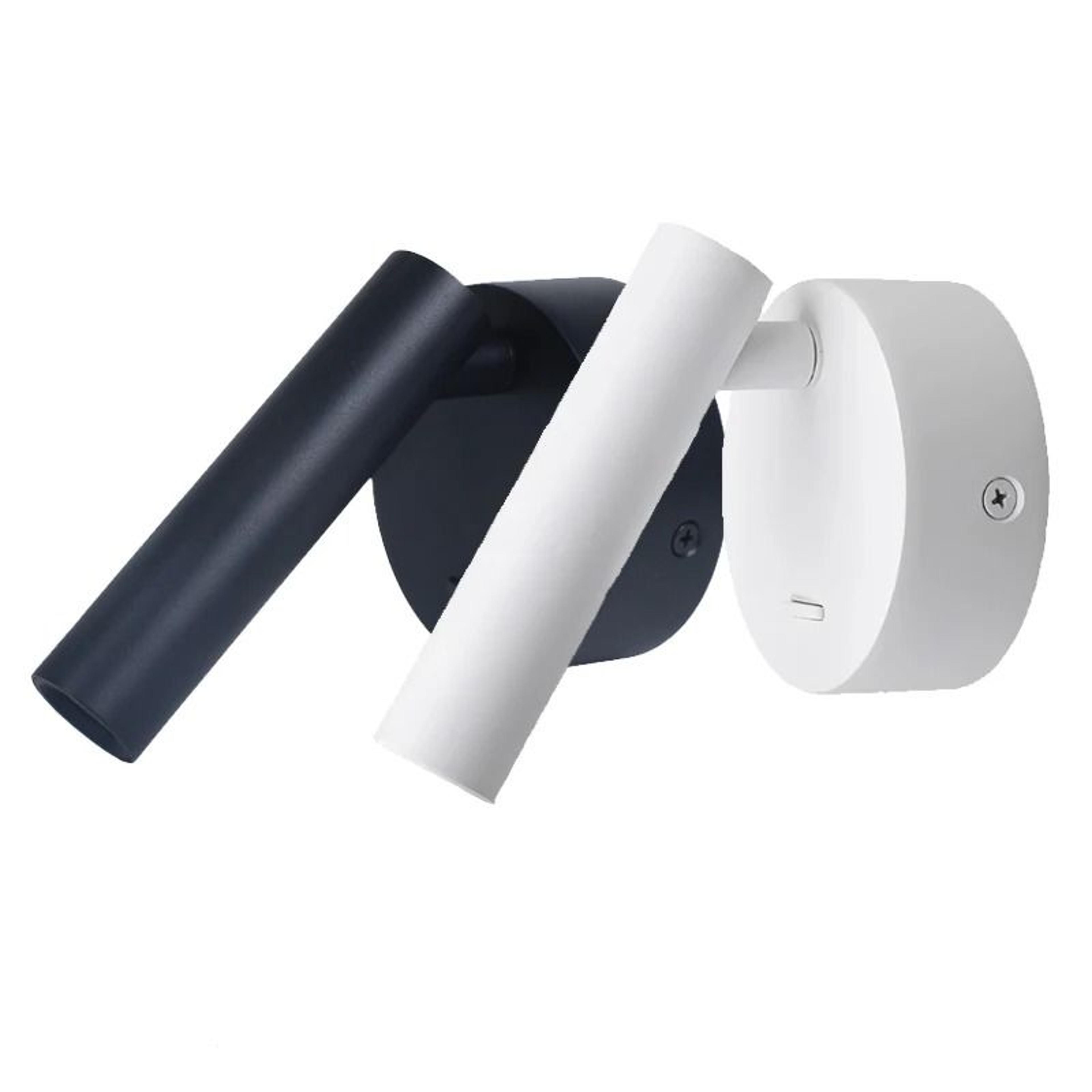 modern rotatable bedside reading lamp minimalist led wall spotlight