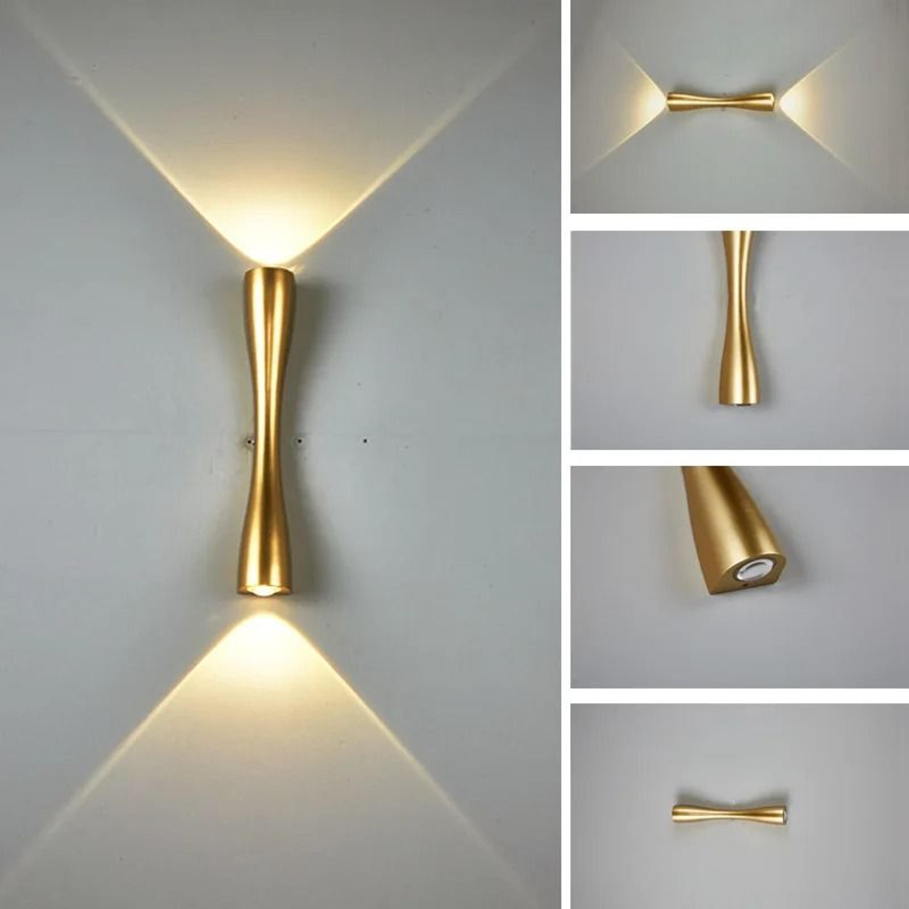 modern ip65 led wall lamp 6w 12w indoor outdoor sconce