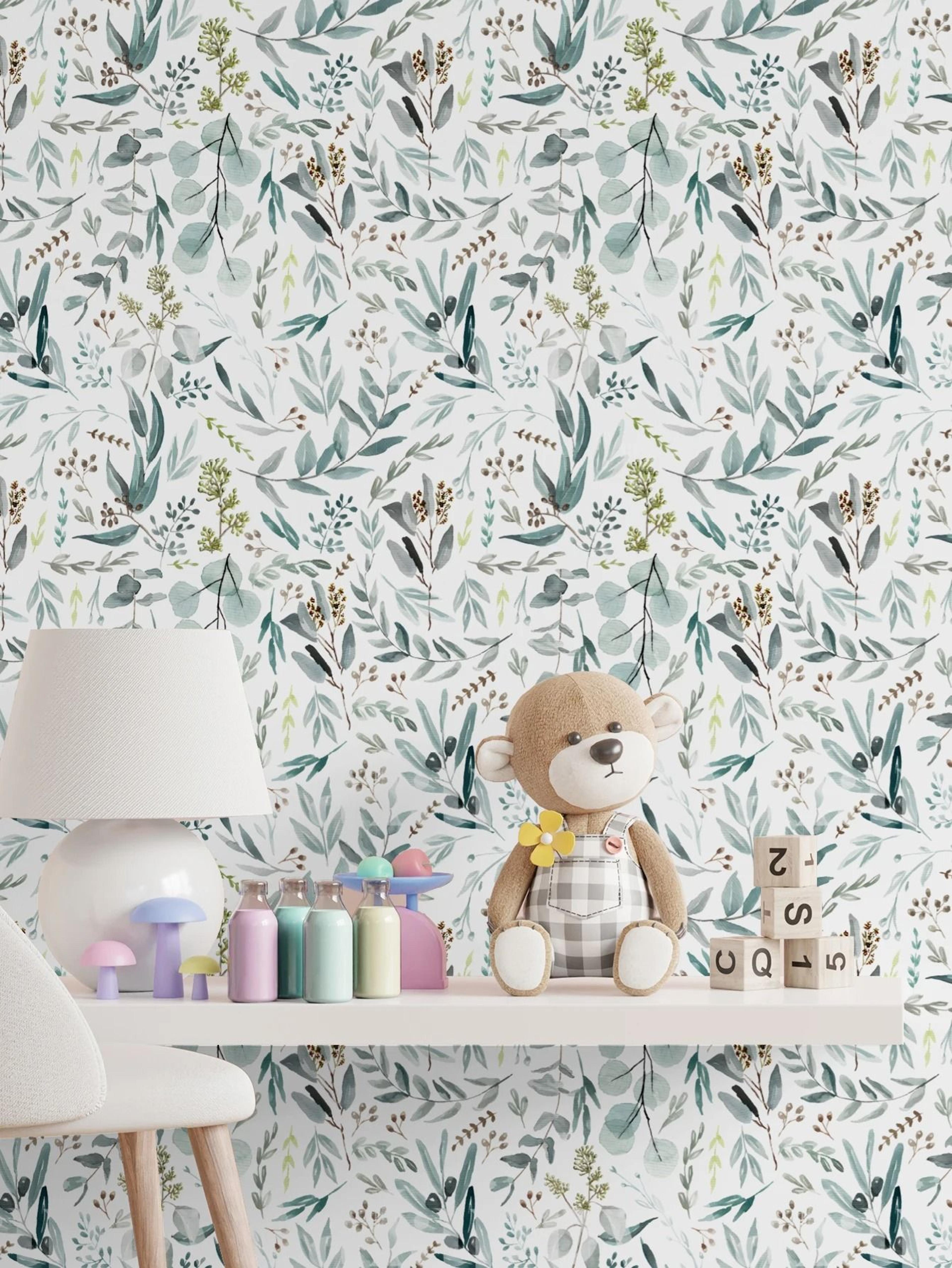 leafluxe leaf pattern wallpaper self adhesive wallpaper moisture resistant wall decor