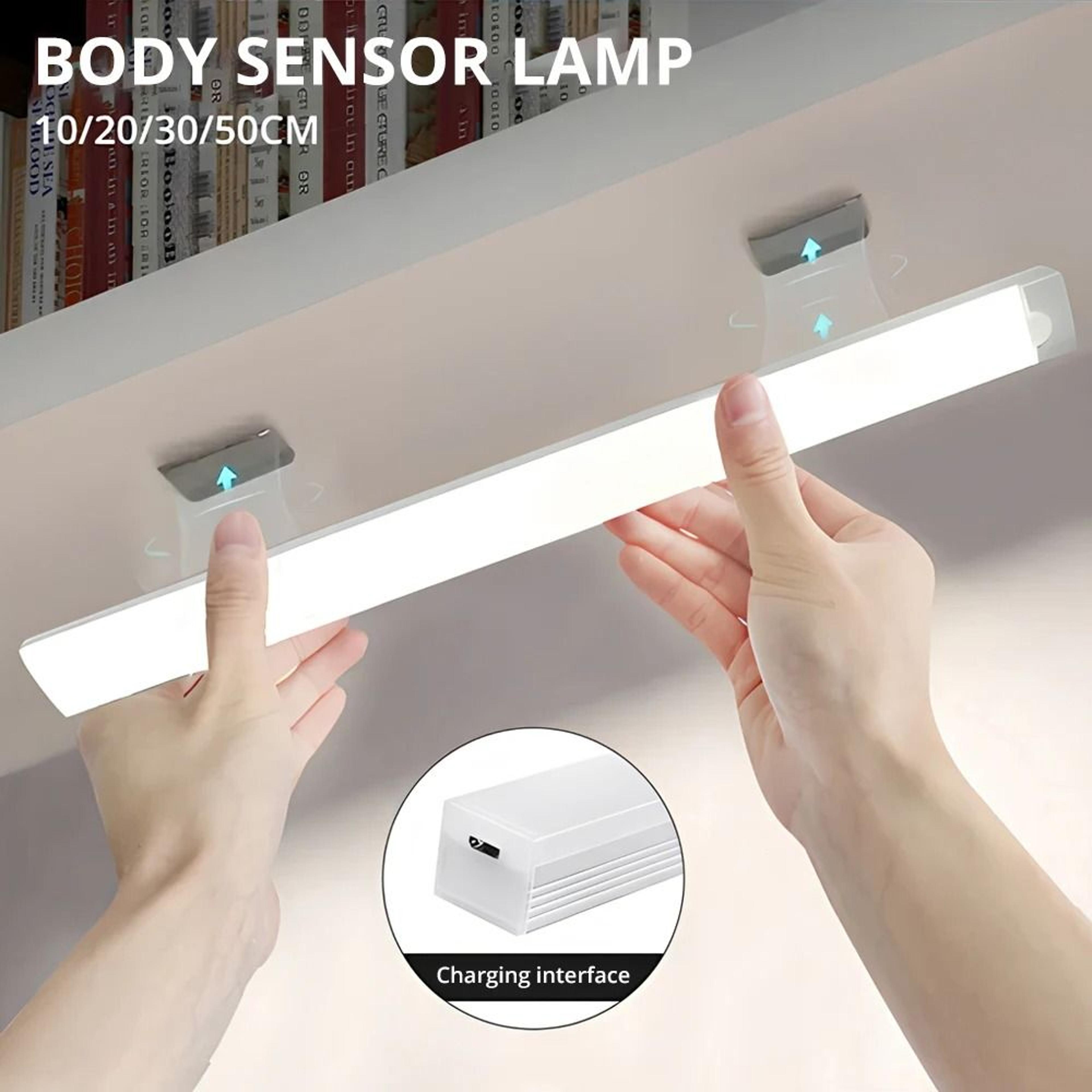 rechargeable motion sensor cabinet light with magnetic mount