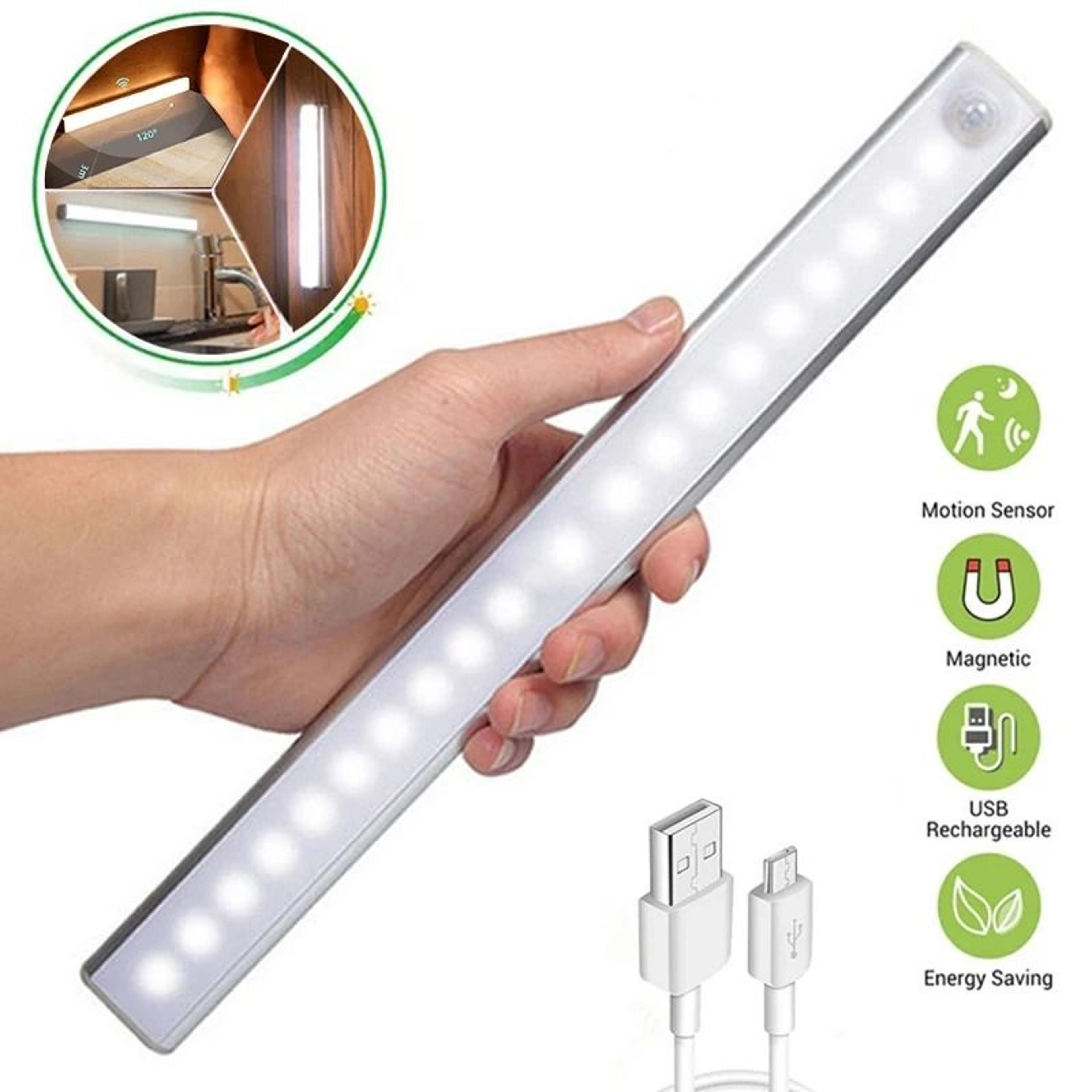 wireless motion sensor led night light for closet and cabinet