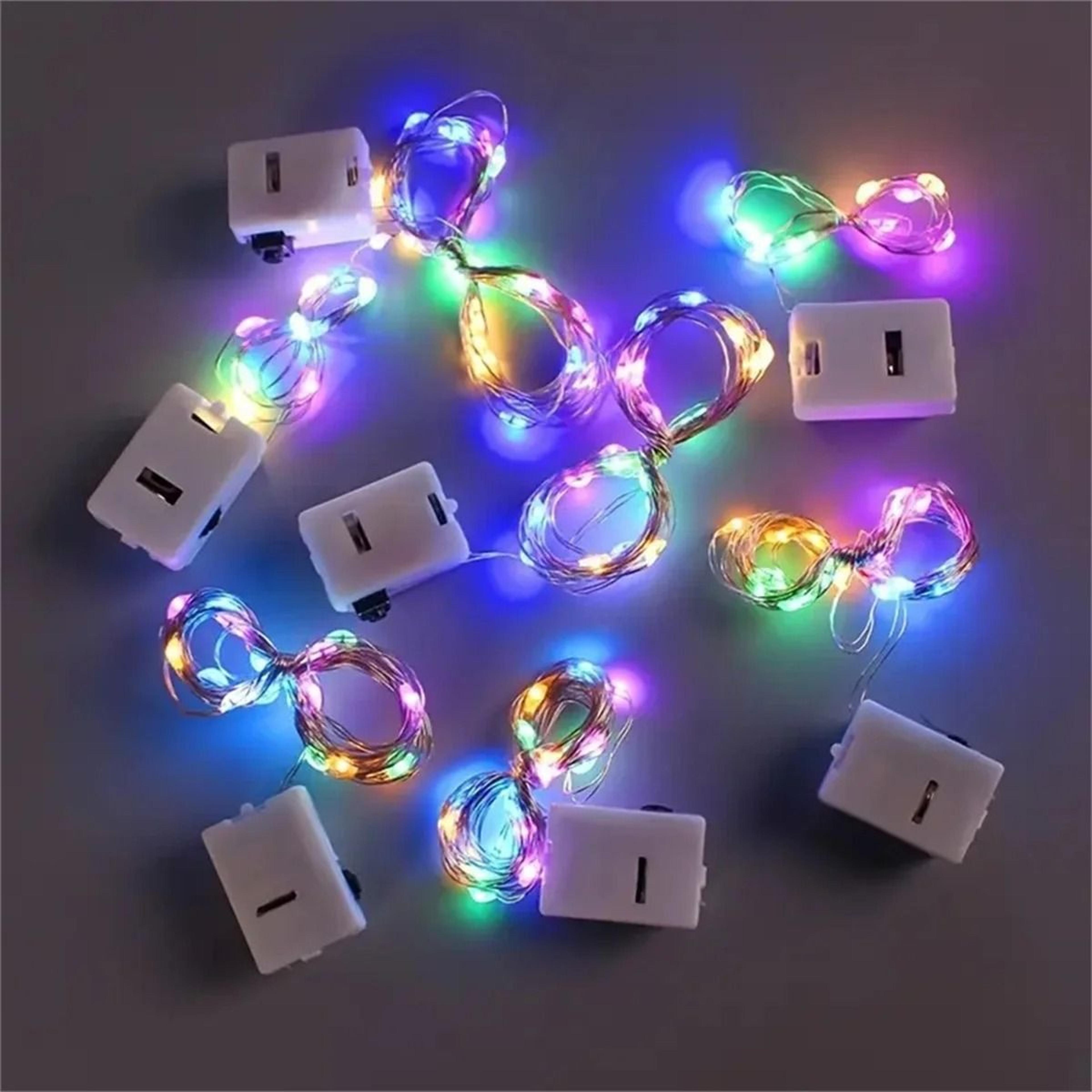 2m battery powered fairy string lights 20led multipack for weddings and decor