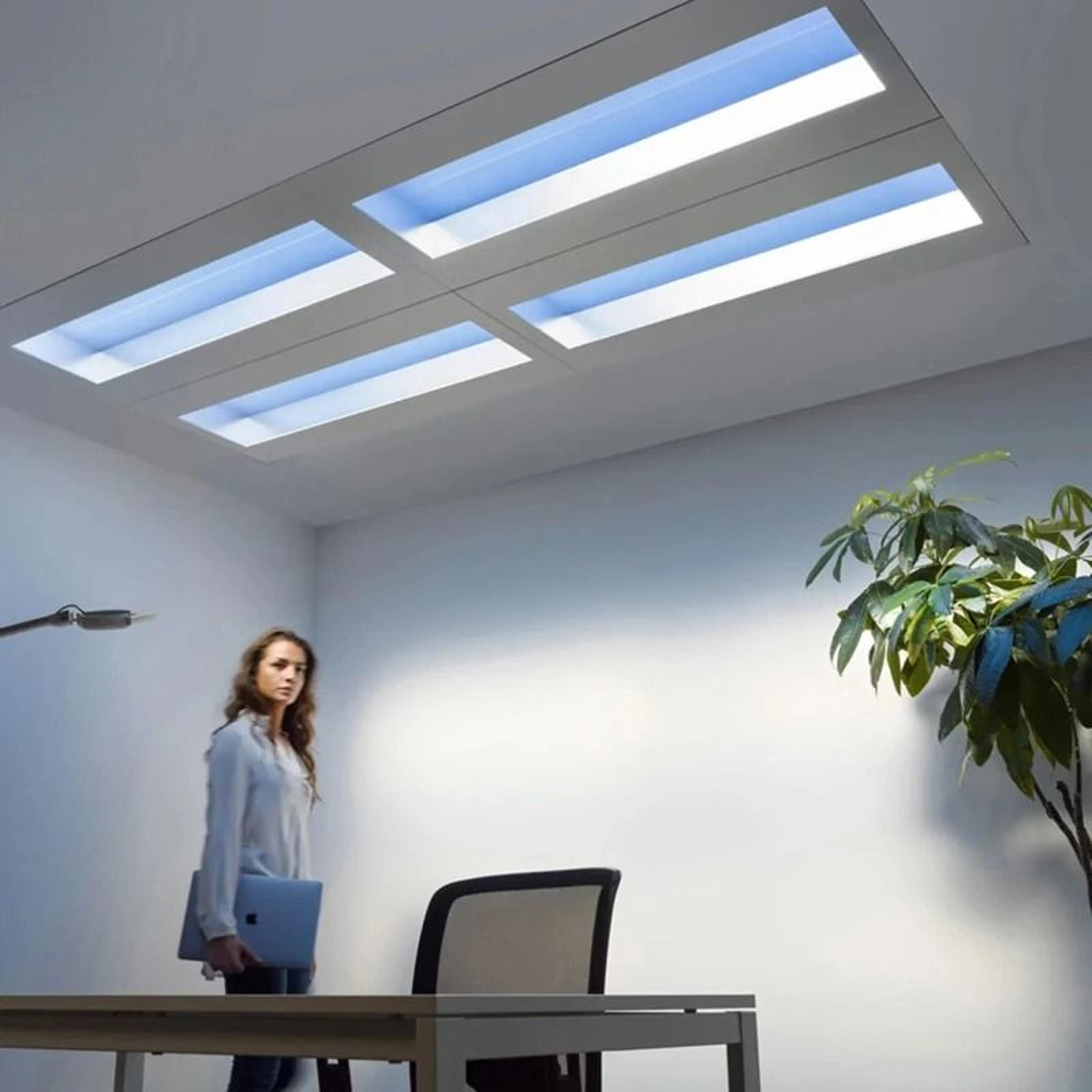 blue sky led ceiling light natural lighting panel lamp