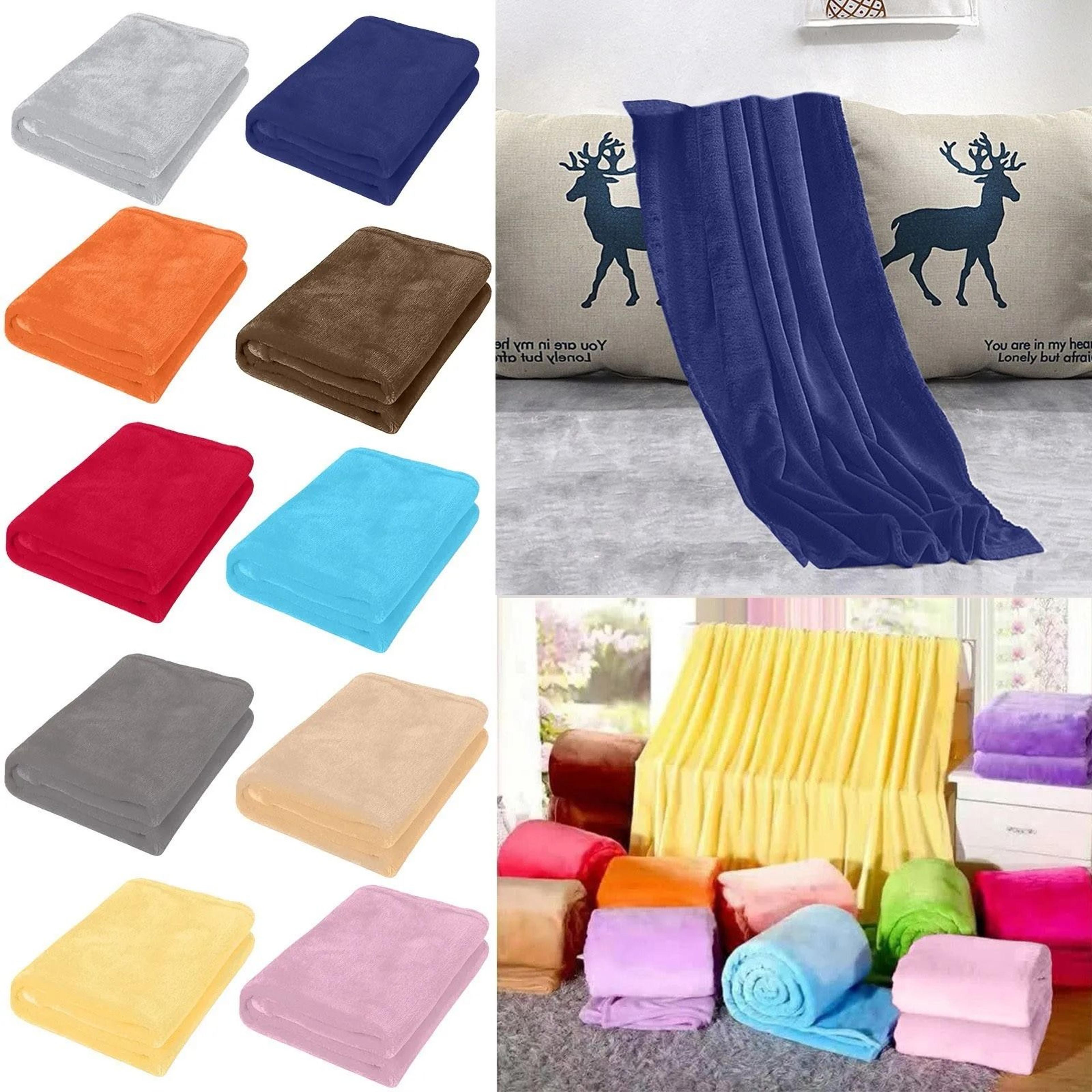 50 x 70 cm microfiber fleece throw blanket soft warm couch blanket