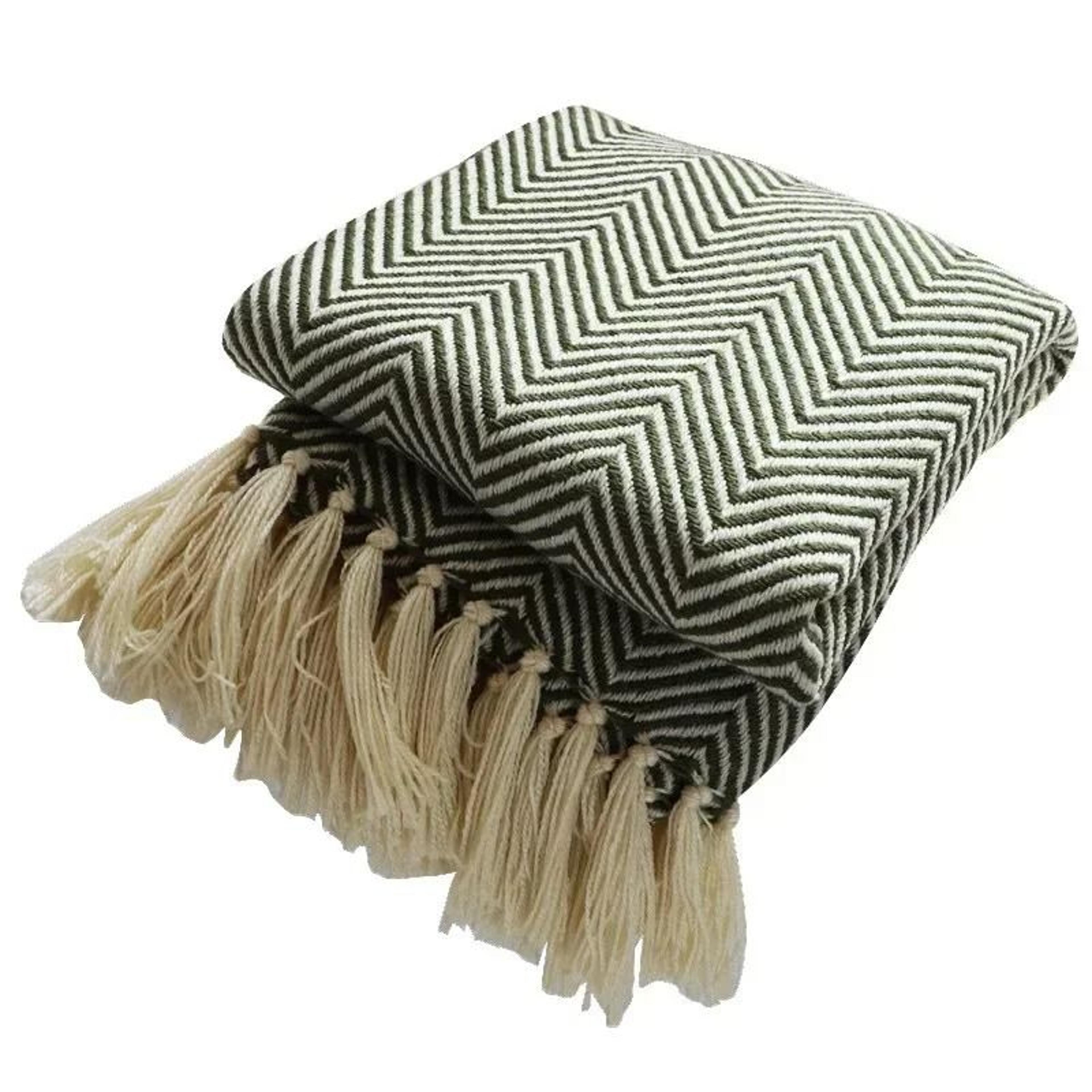 retro geometric knitted throw blanket nordic sofa bed cover