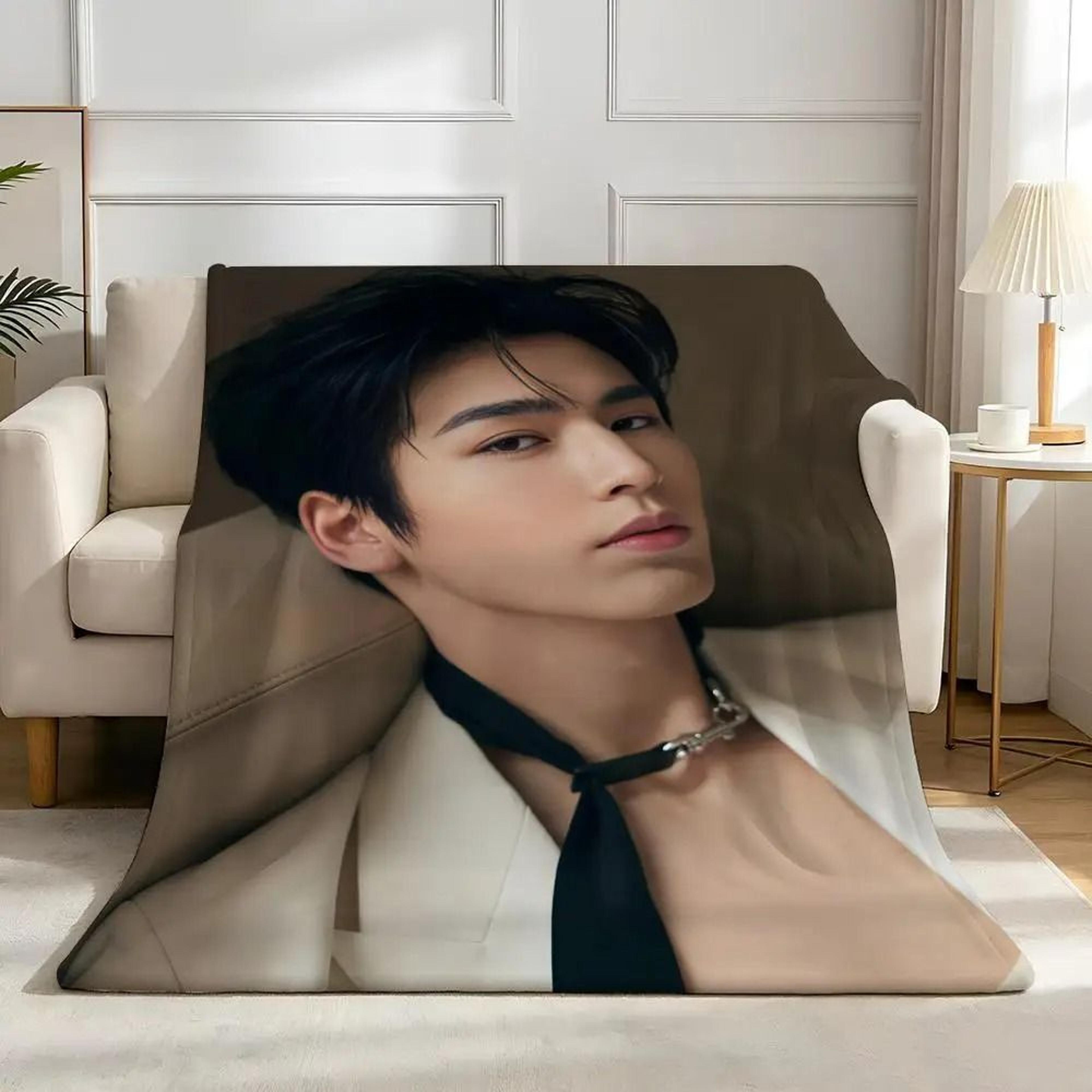zhang linghe plush throw blanket soft celebrity sofa blanket