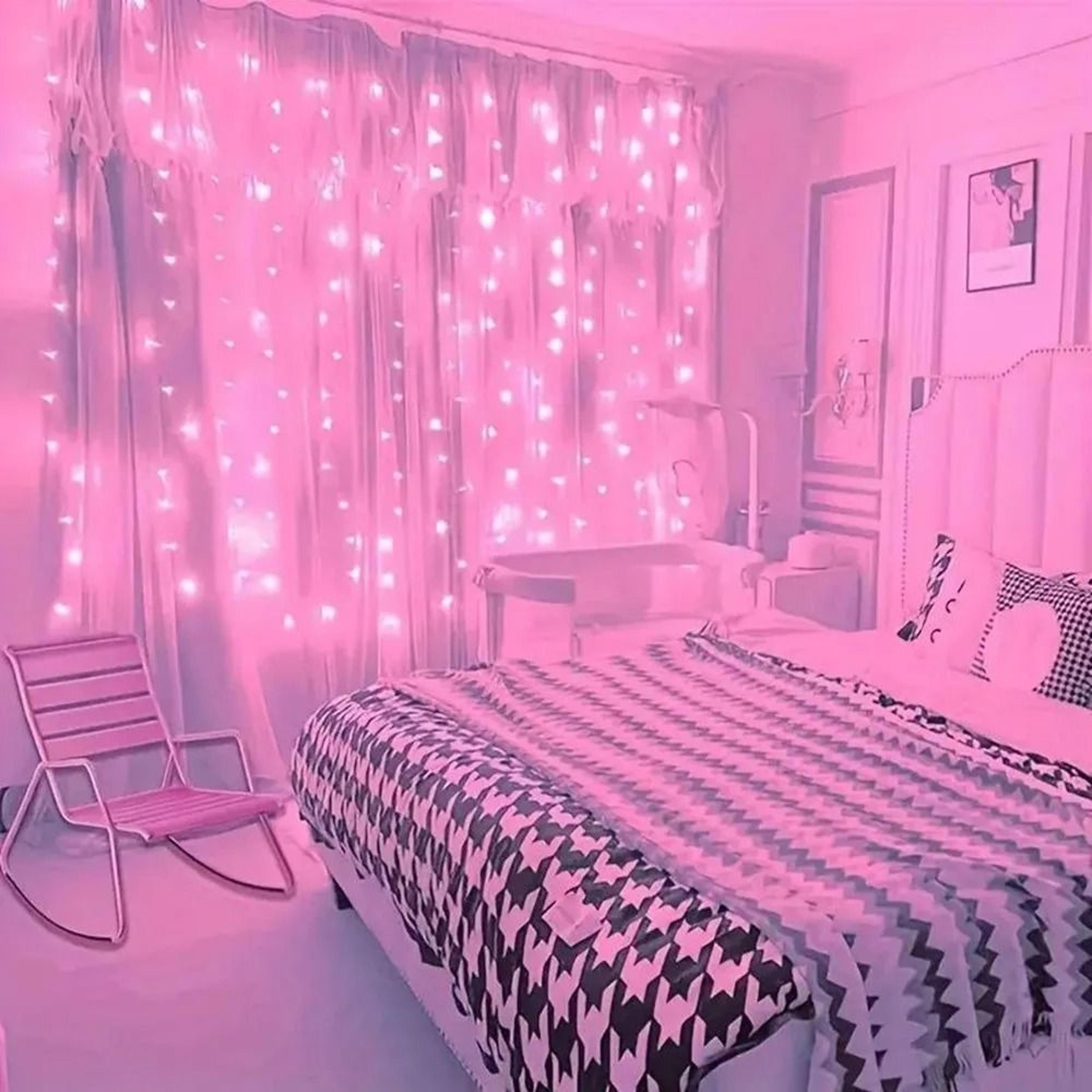 usb led curtain lights with remote control for bedroom and parties