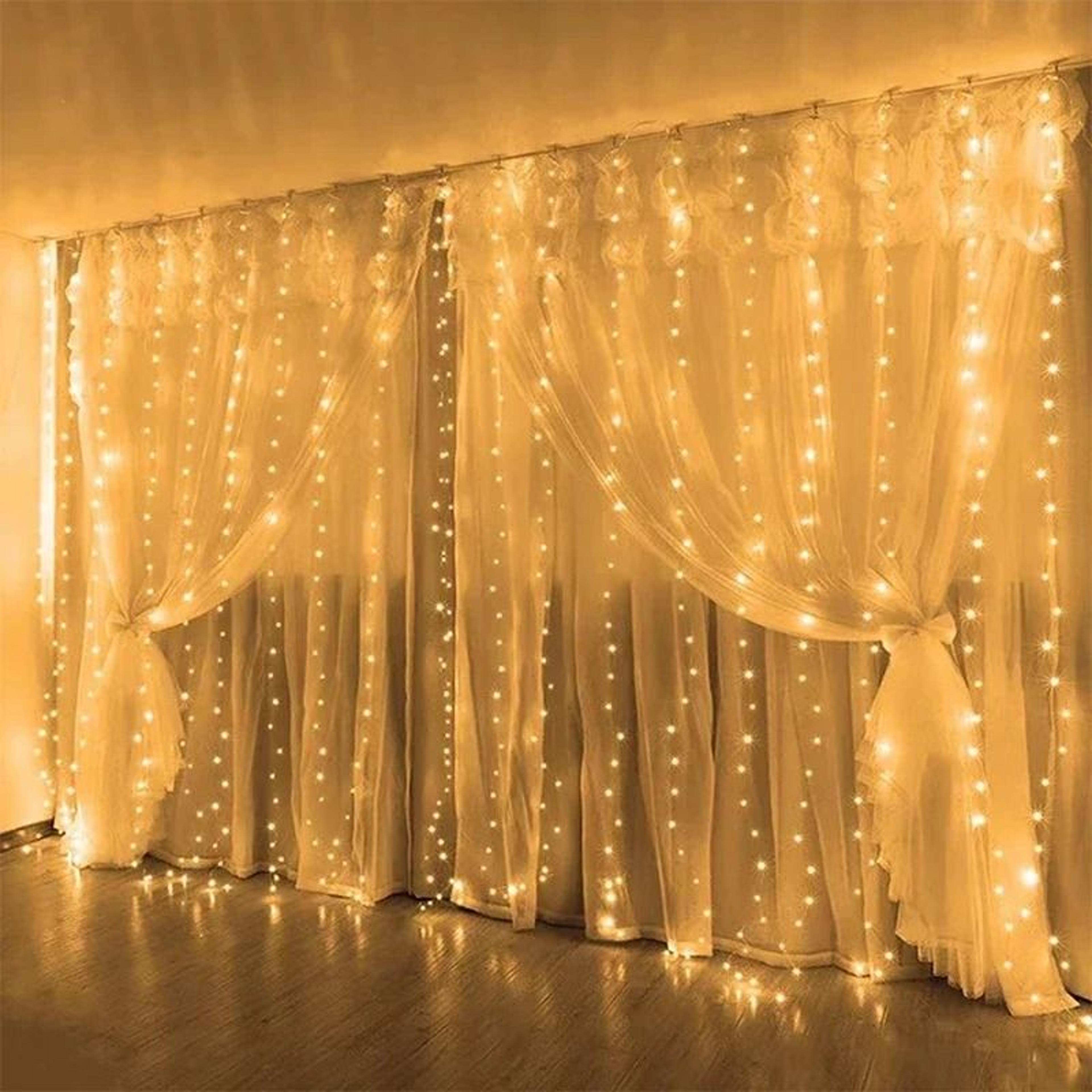 lumidrape led curtain lights usb fairy lights with remote