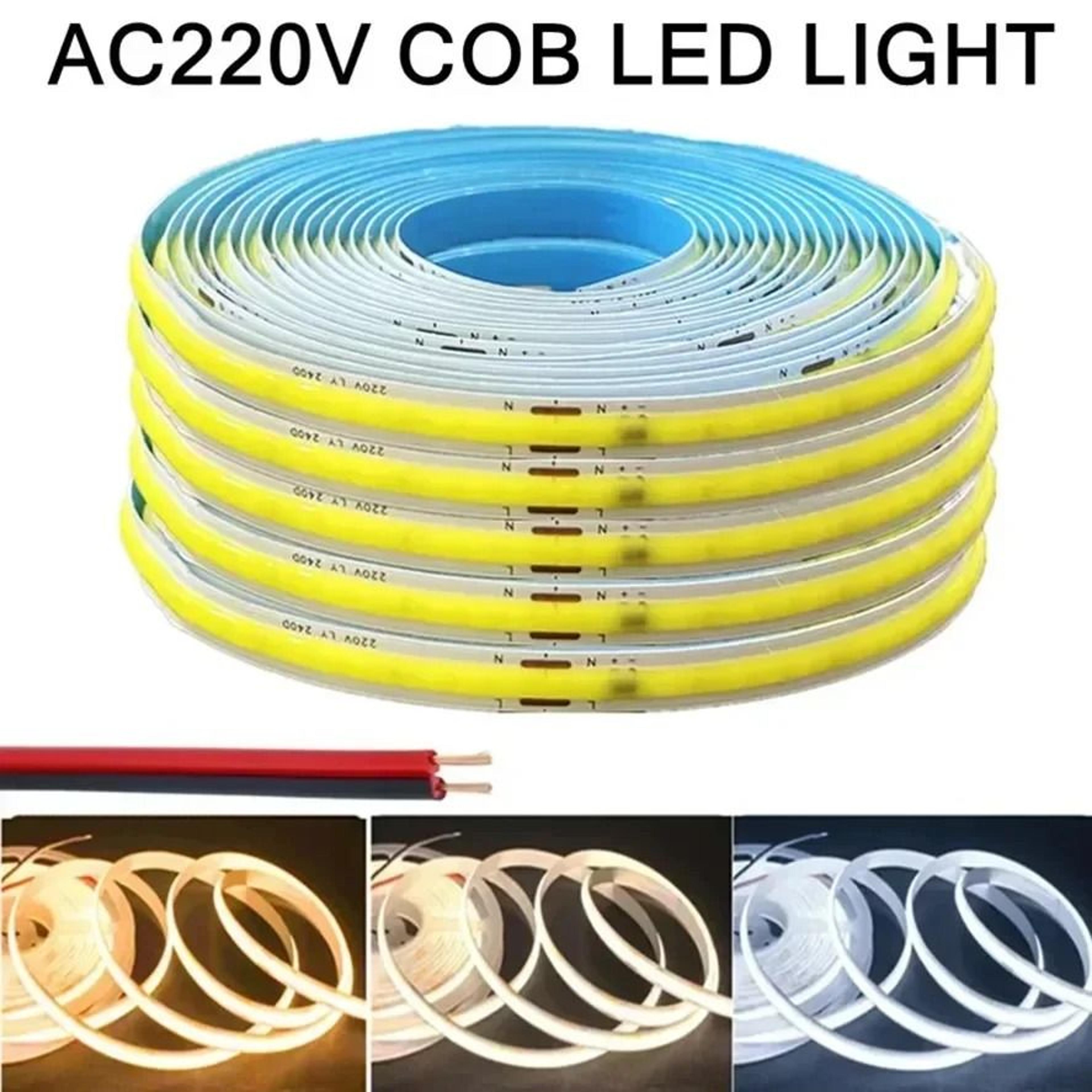 bright 220v cob led strip for seamless warm white lighting anywhere