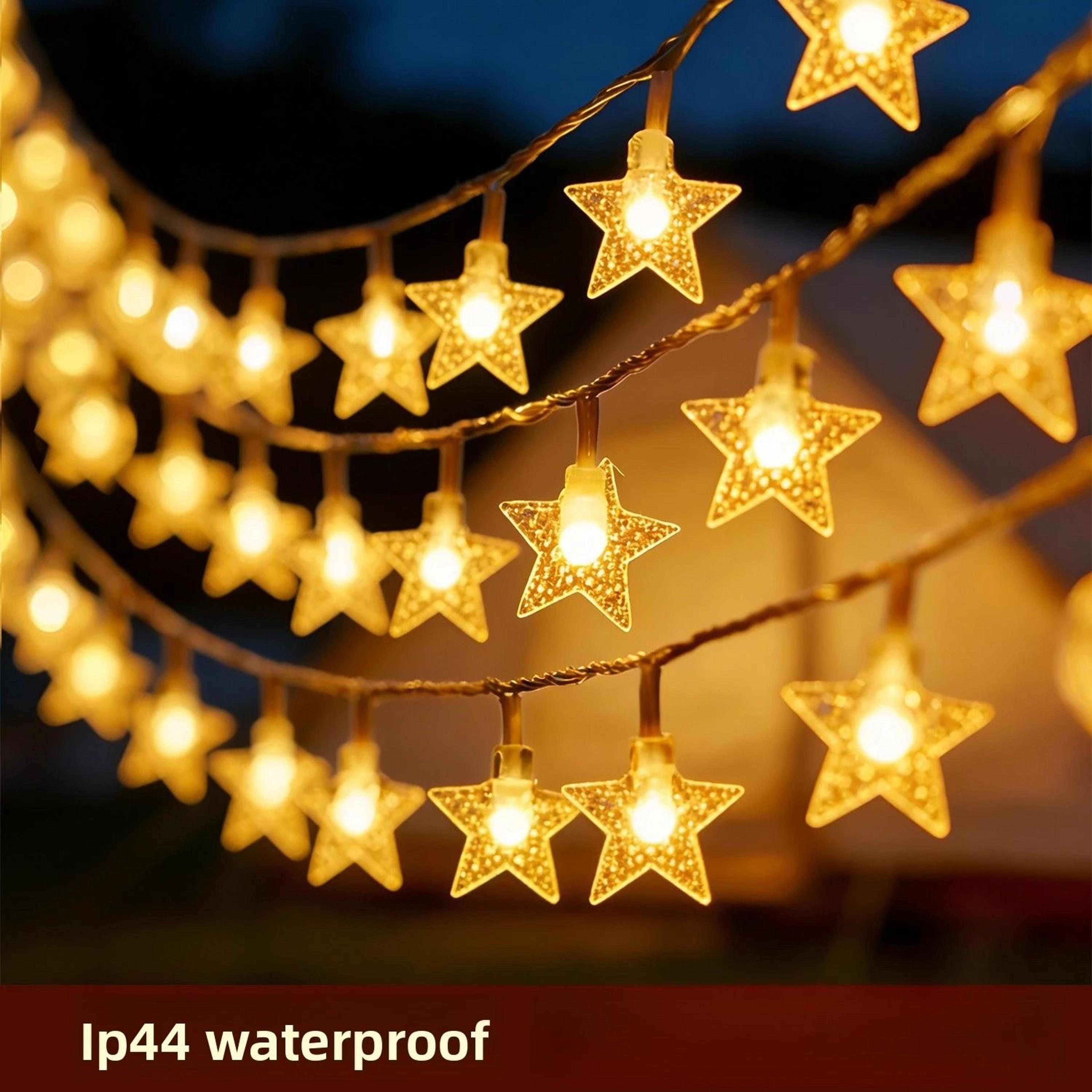 enchanting outdoor star string lights for magical garden wedding celebrations anywhere