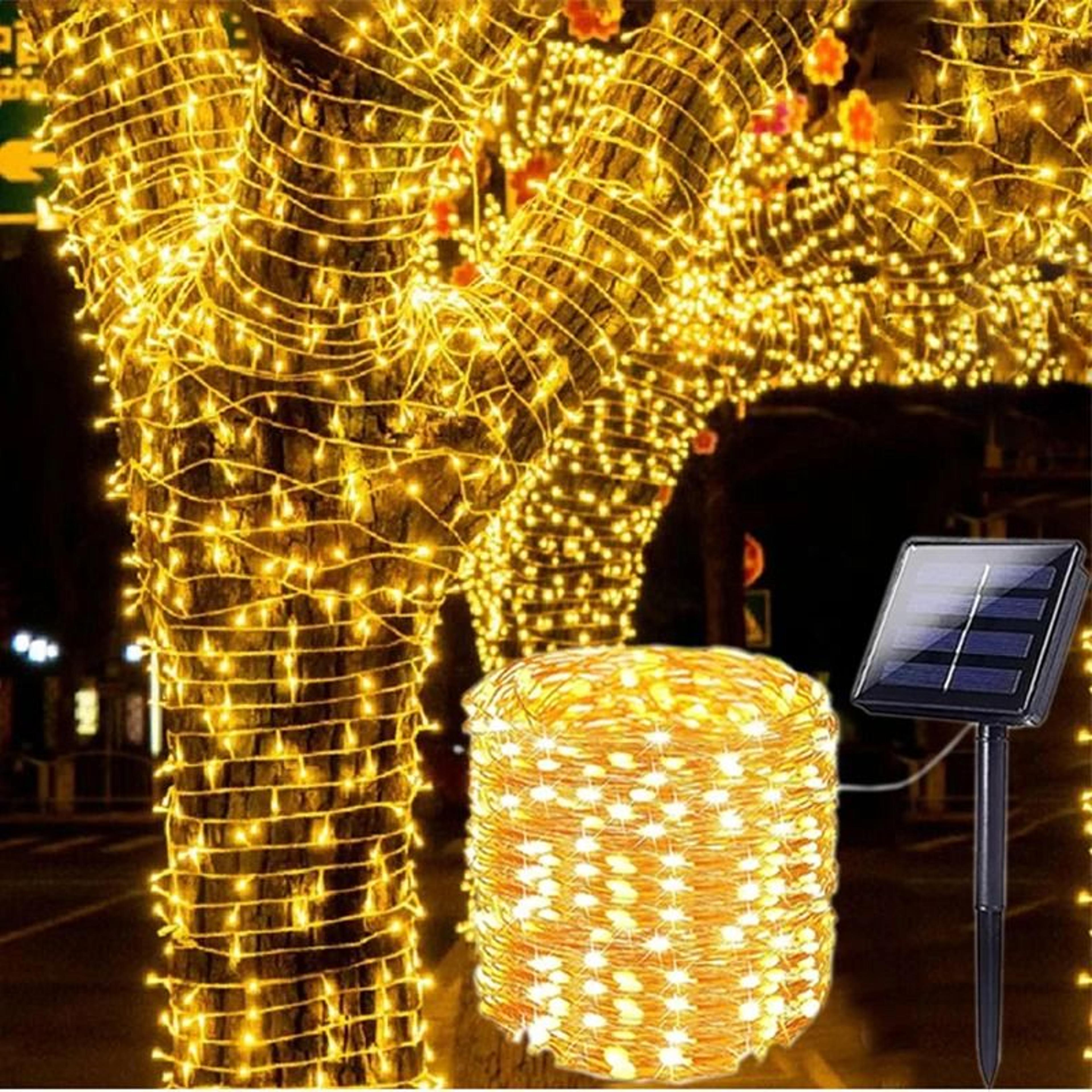 effortless solar fairy string lights for magical outdoor garden ambiance anywhere