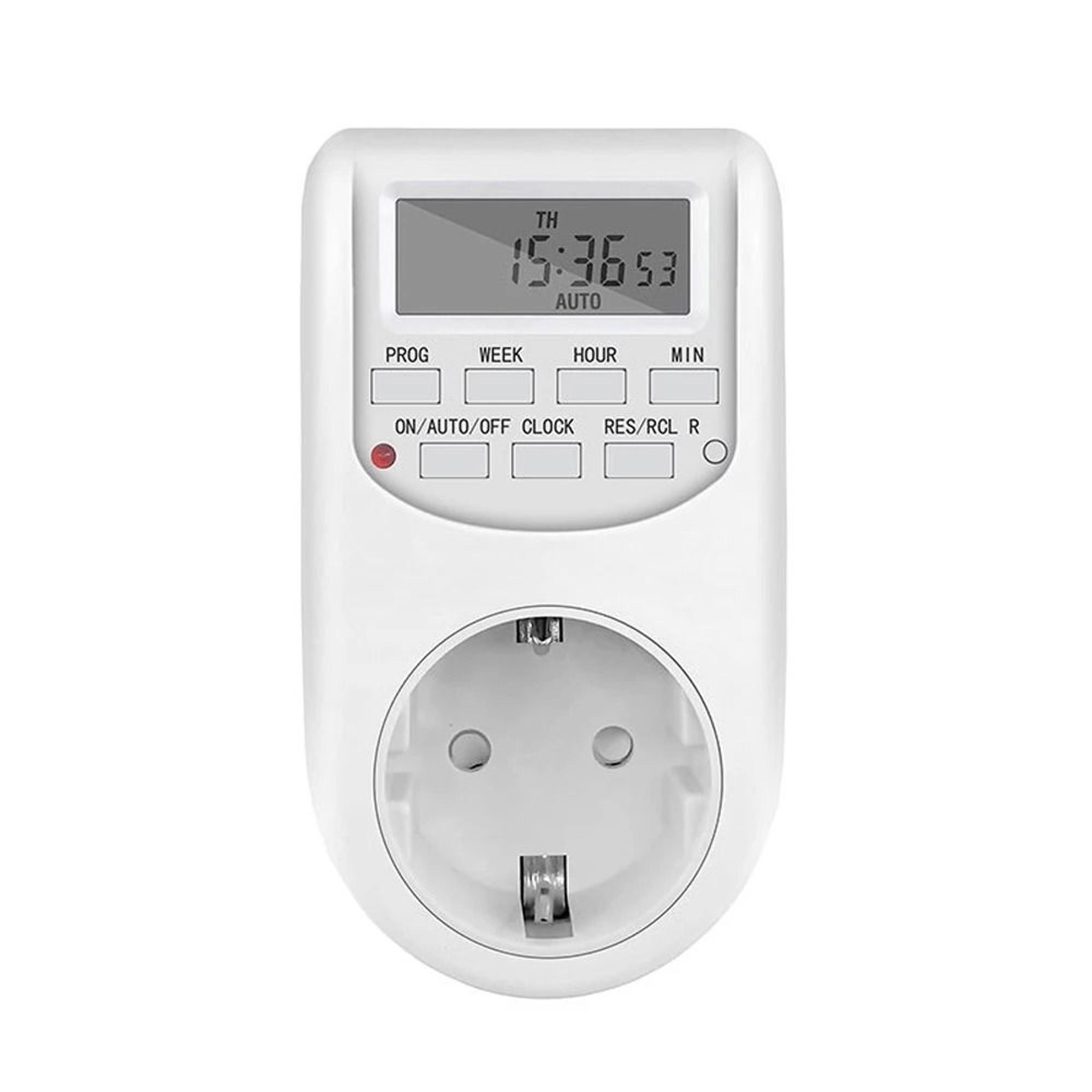 energy saving eu plug timer for smarter weekly appliance power control