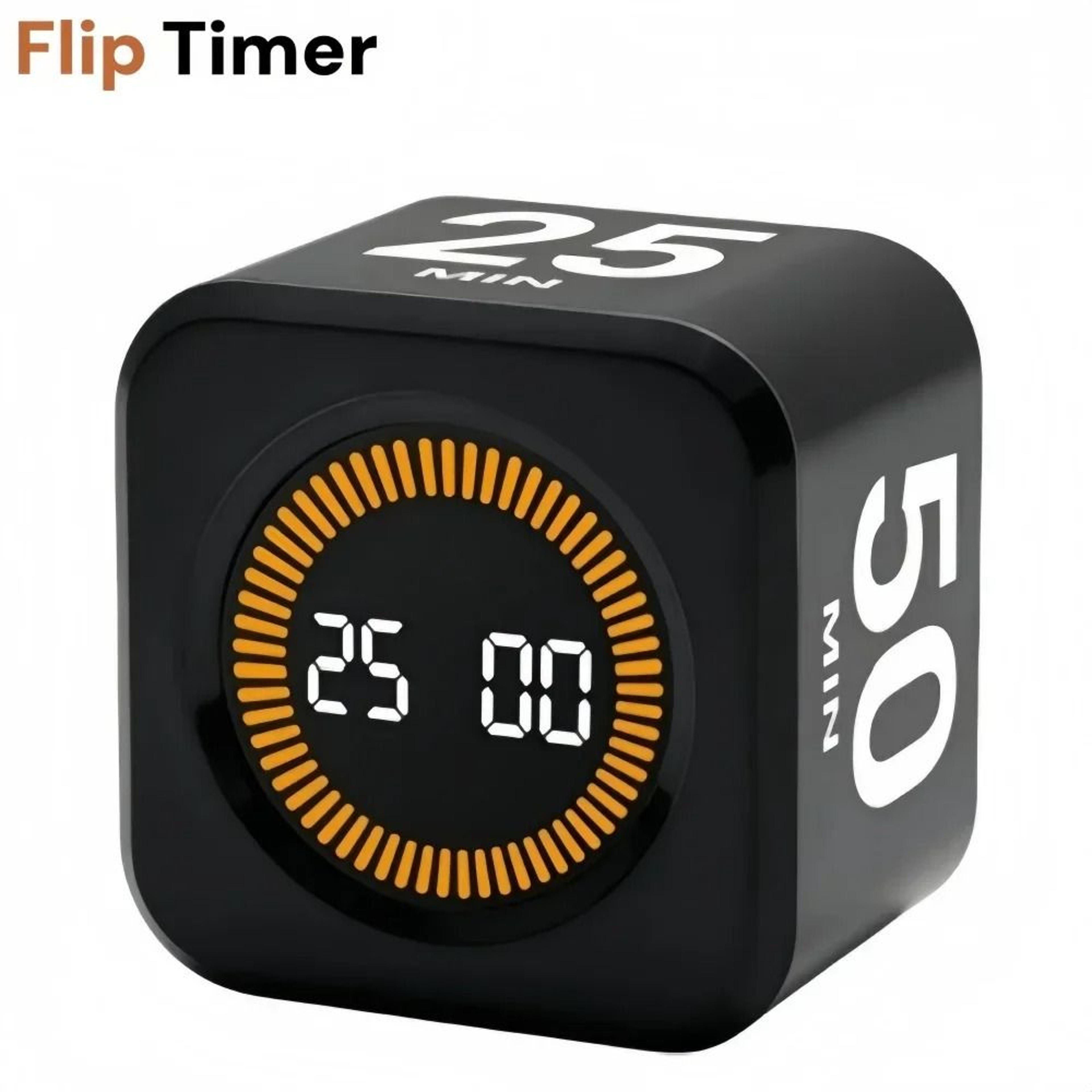 focusflow pomodoro timer, digital flip timer and visual countdown timer