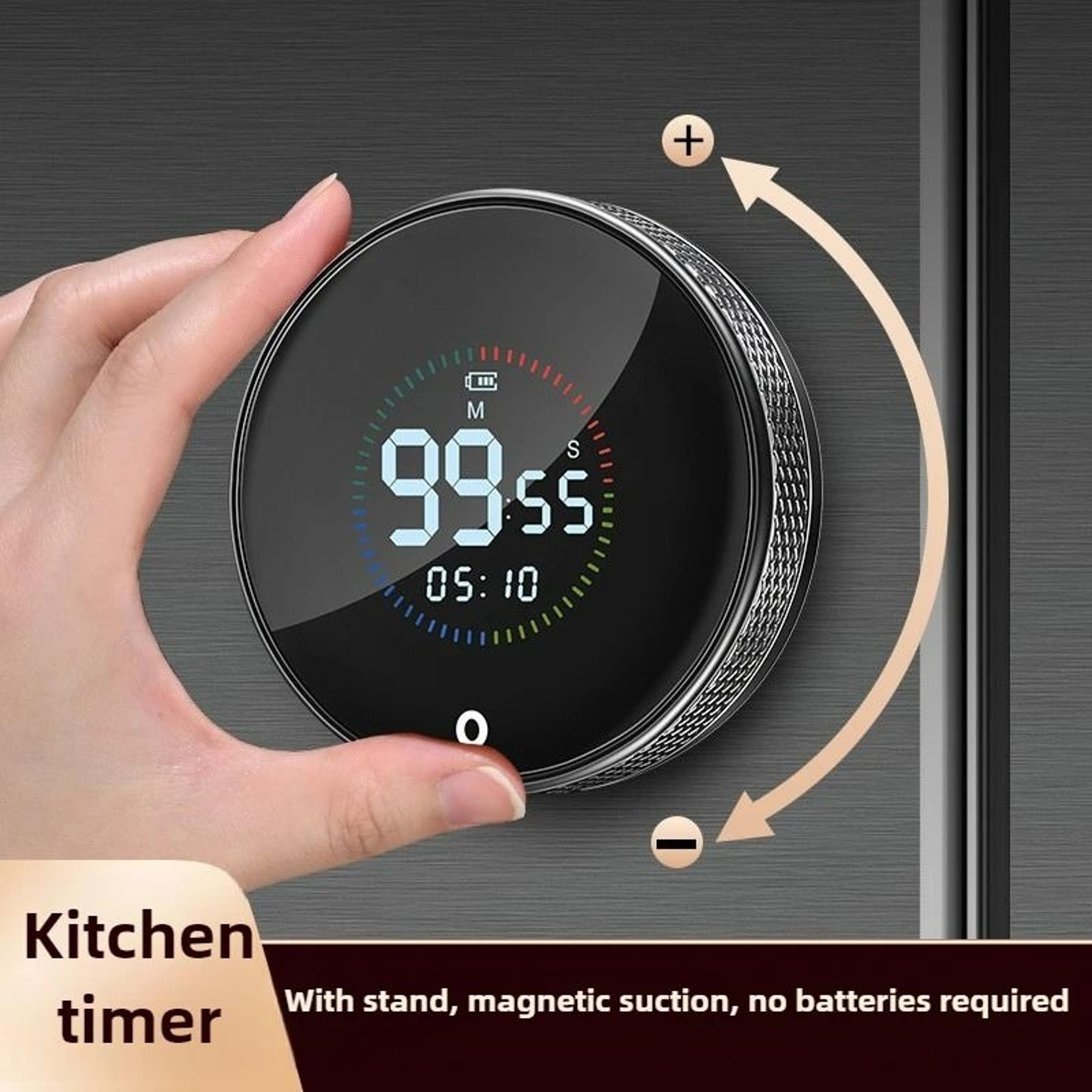 dialtime usb rechargeable timer and magnetic kitchen timer