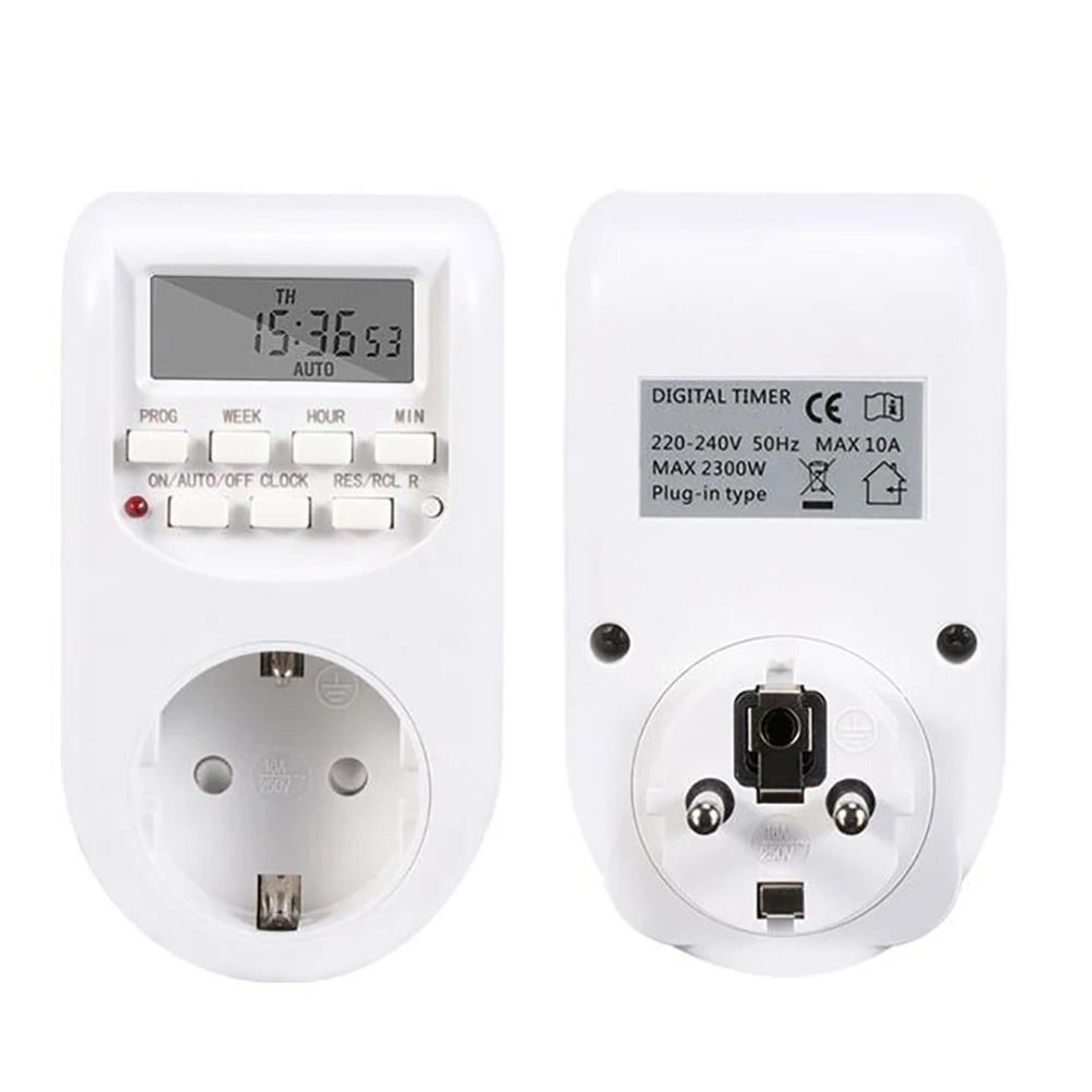 powerplan eu plug timer switch and digital timer socket
