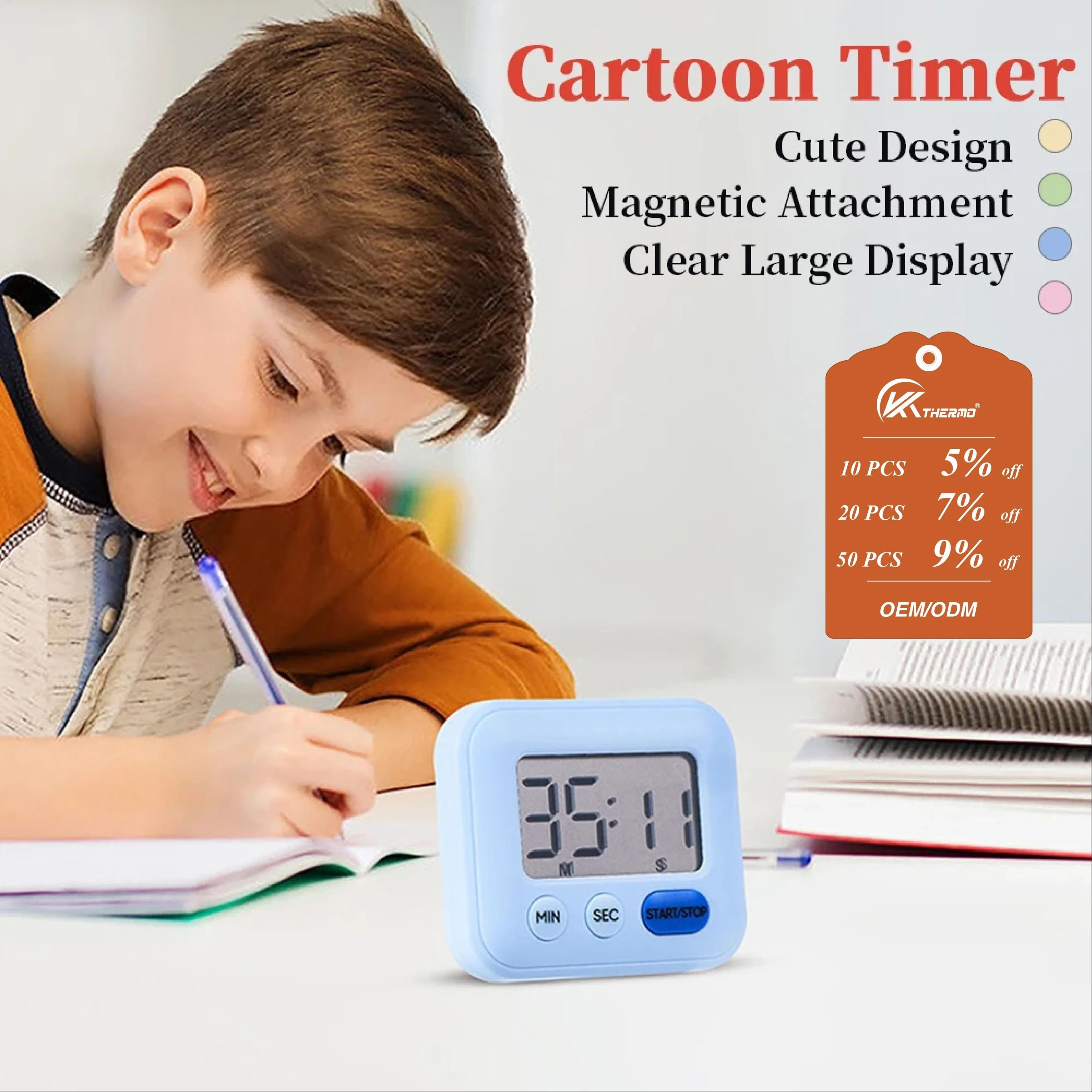 focusdial digital timer for kids and magnetic countdown timer