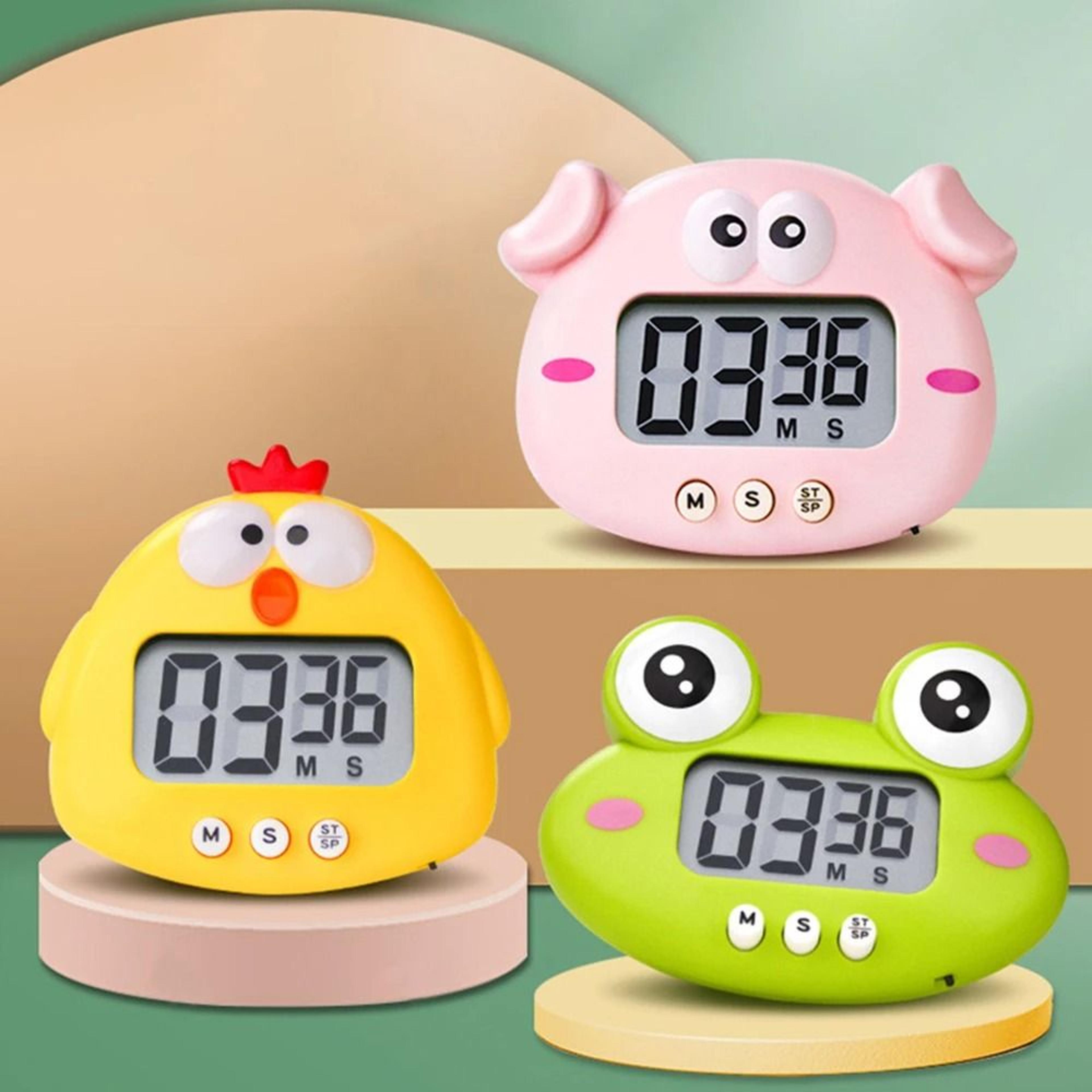 focuspal cute animal magnetic kitchen timer