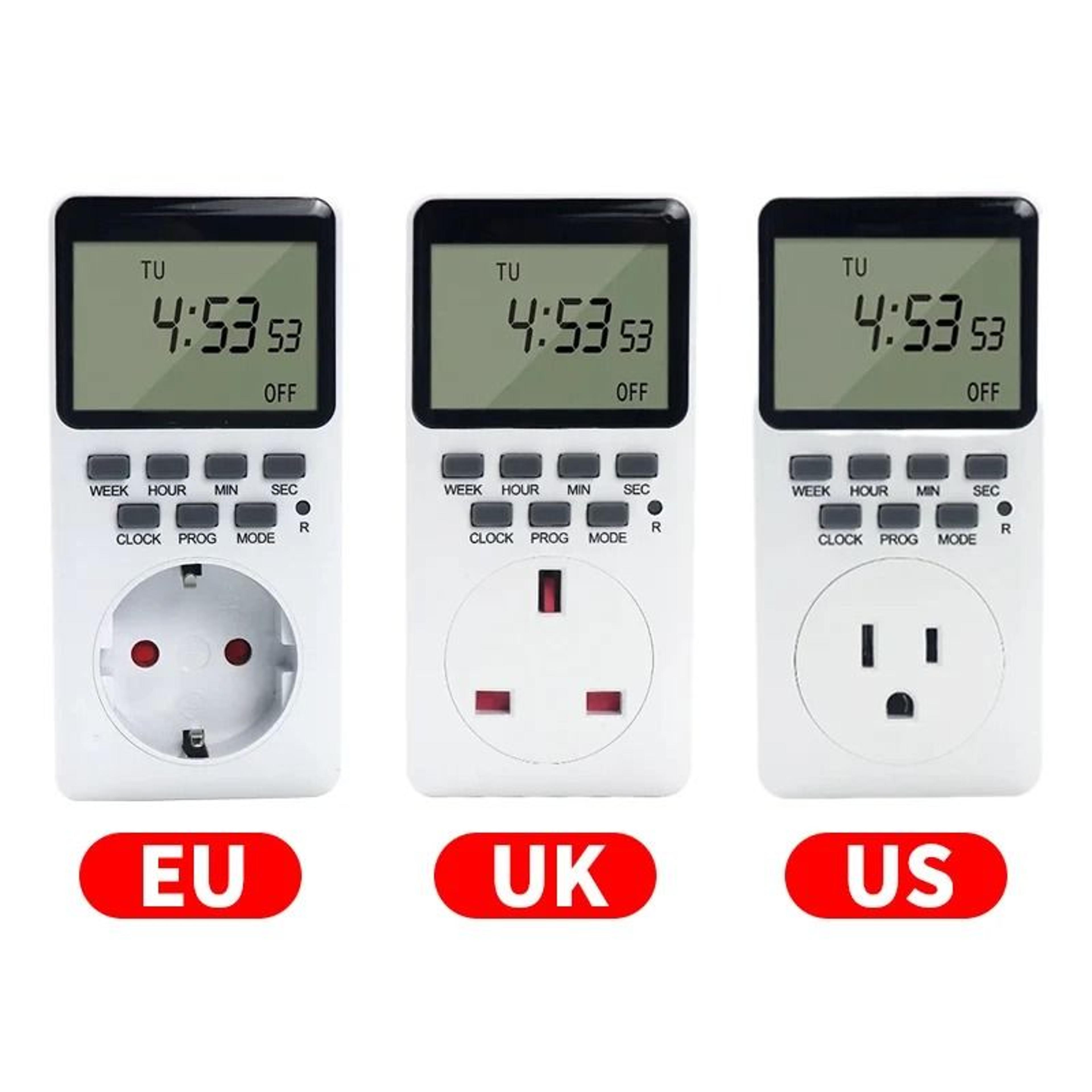 smartcycle programmable timer outlet with 20 programs