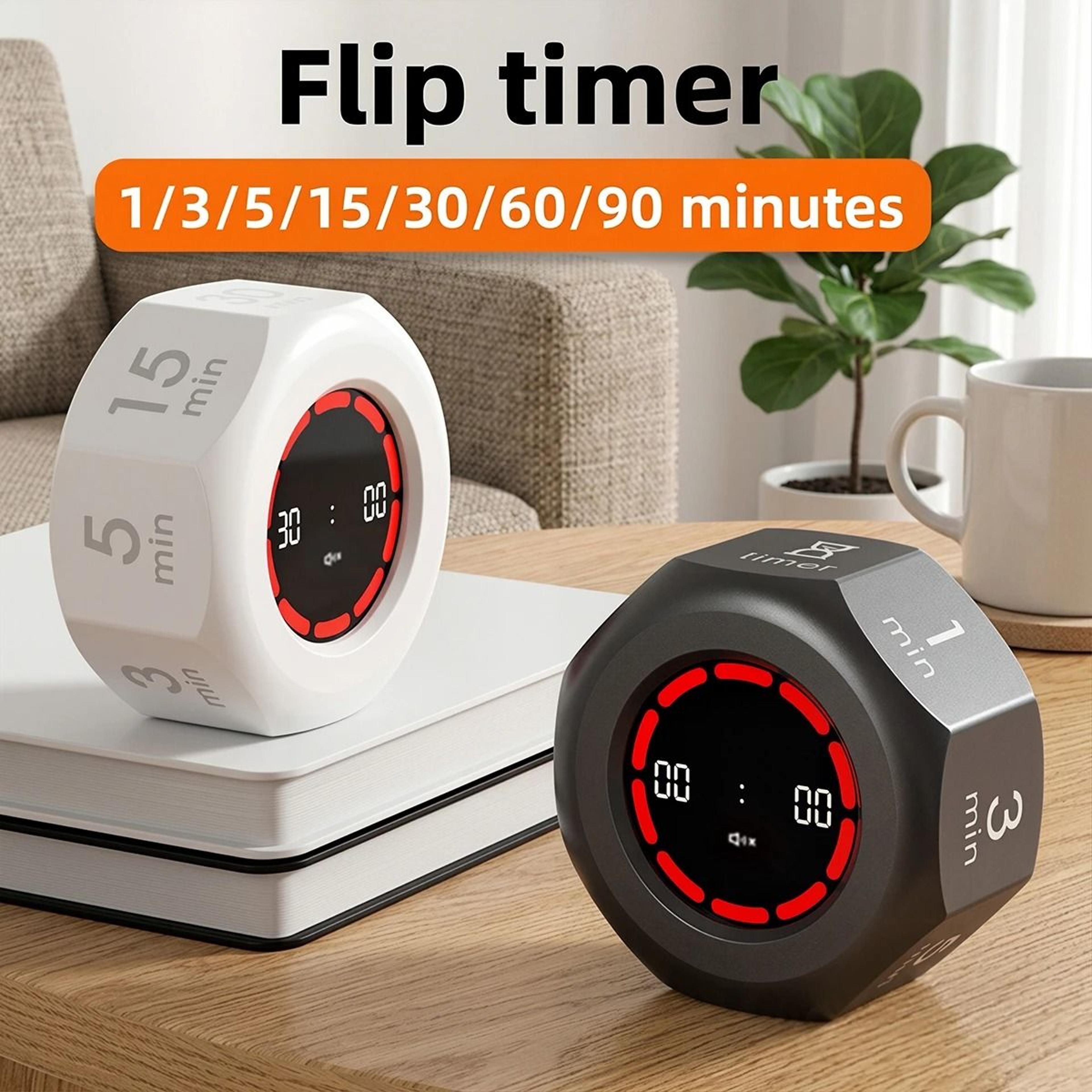 focusflip flip pomodoro timer with 7 presets