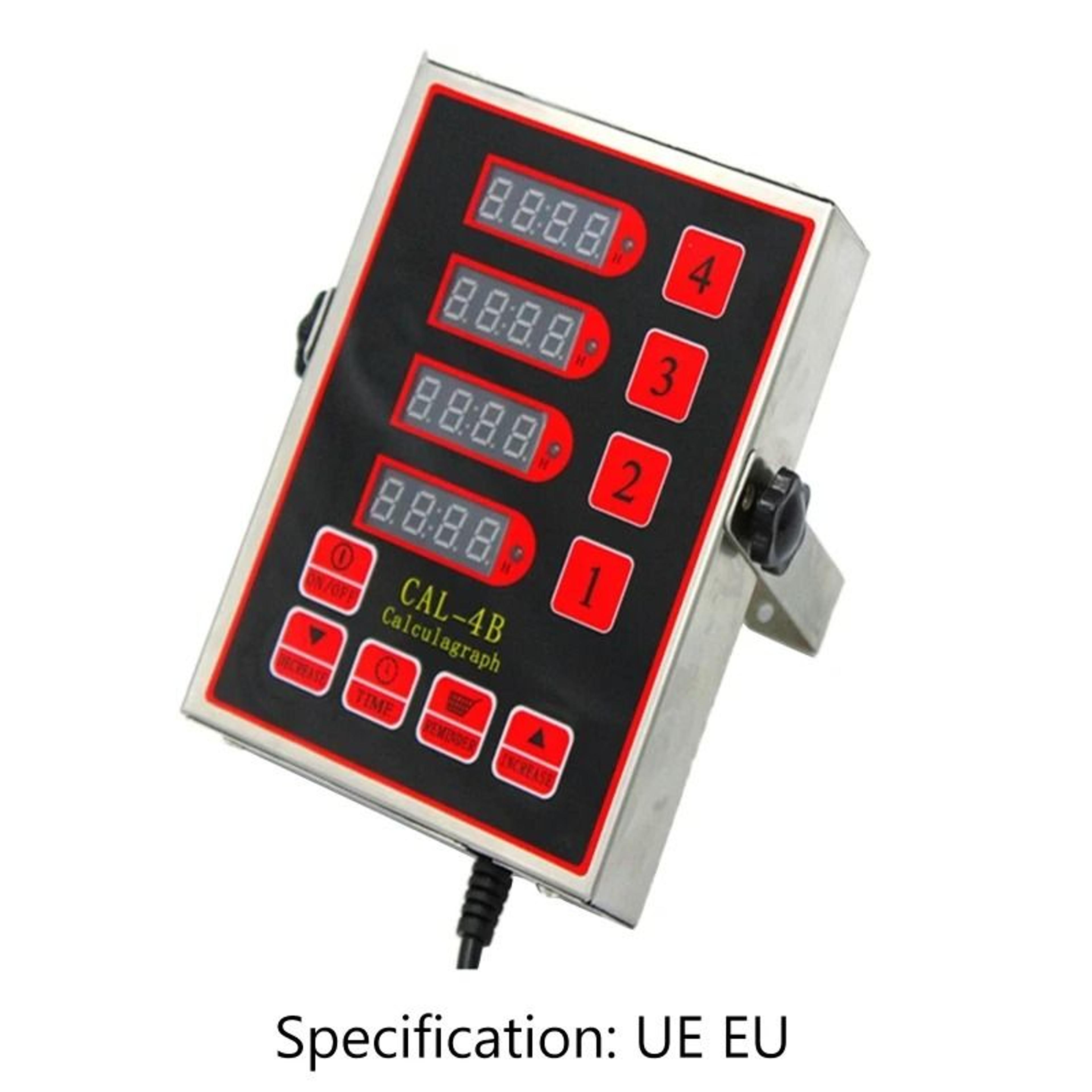cookstation 4 channel kitchen timer with loud alarm