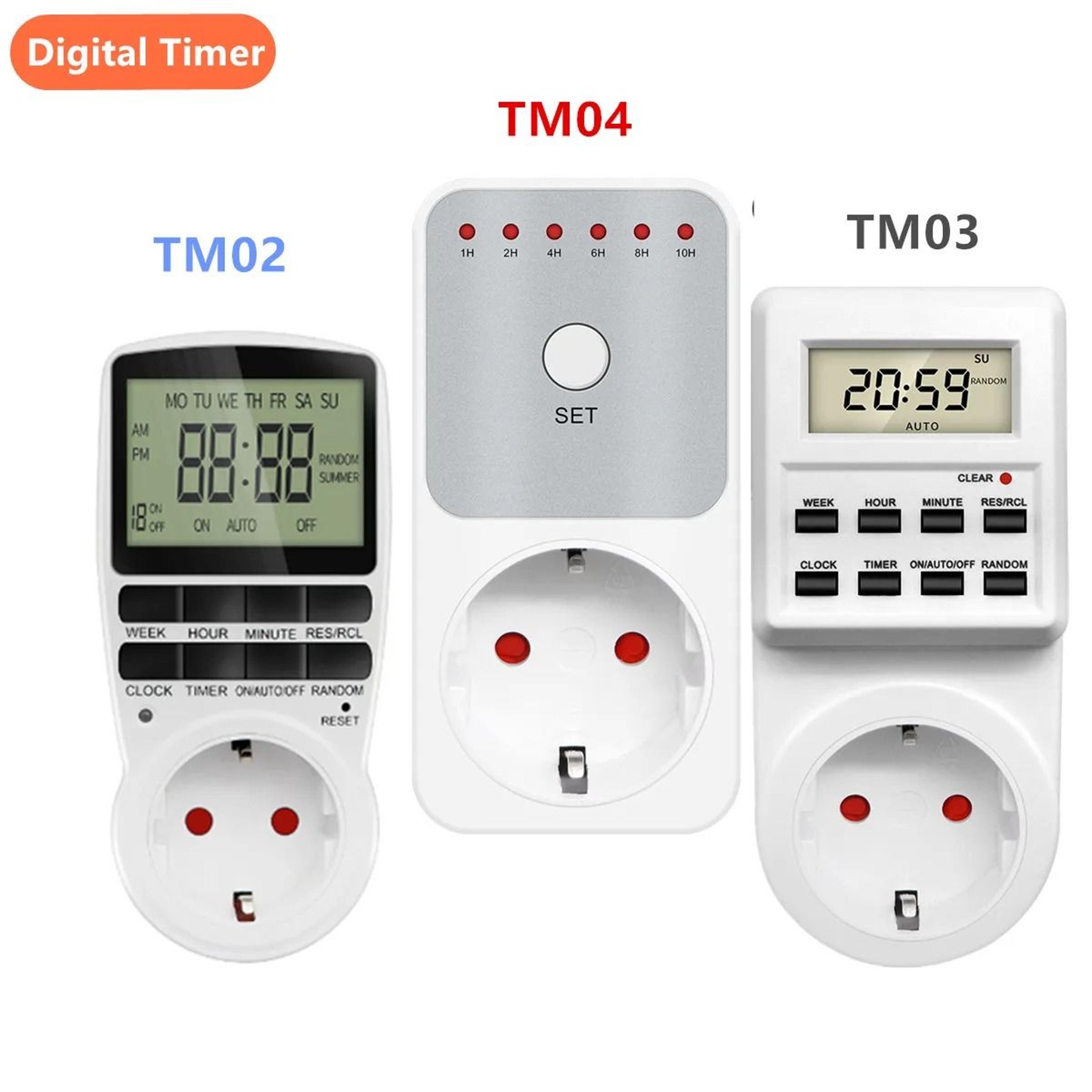 tm series programmable timer socket for power control