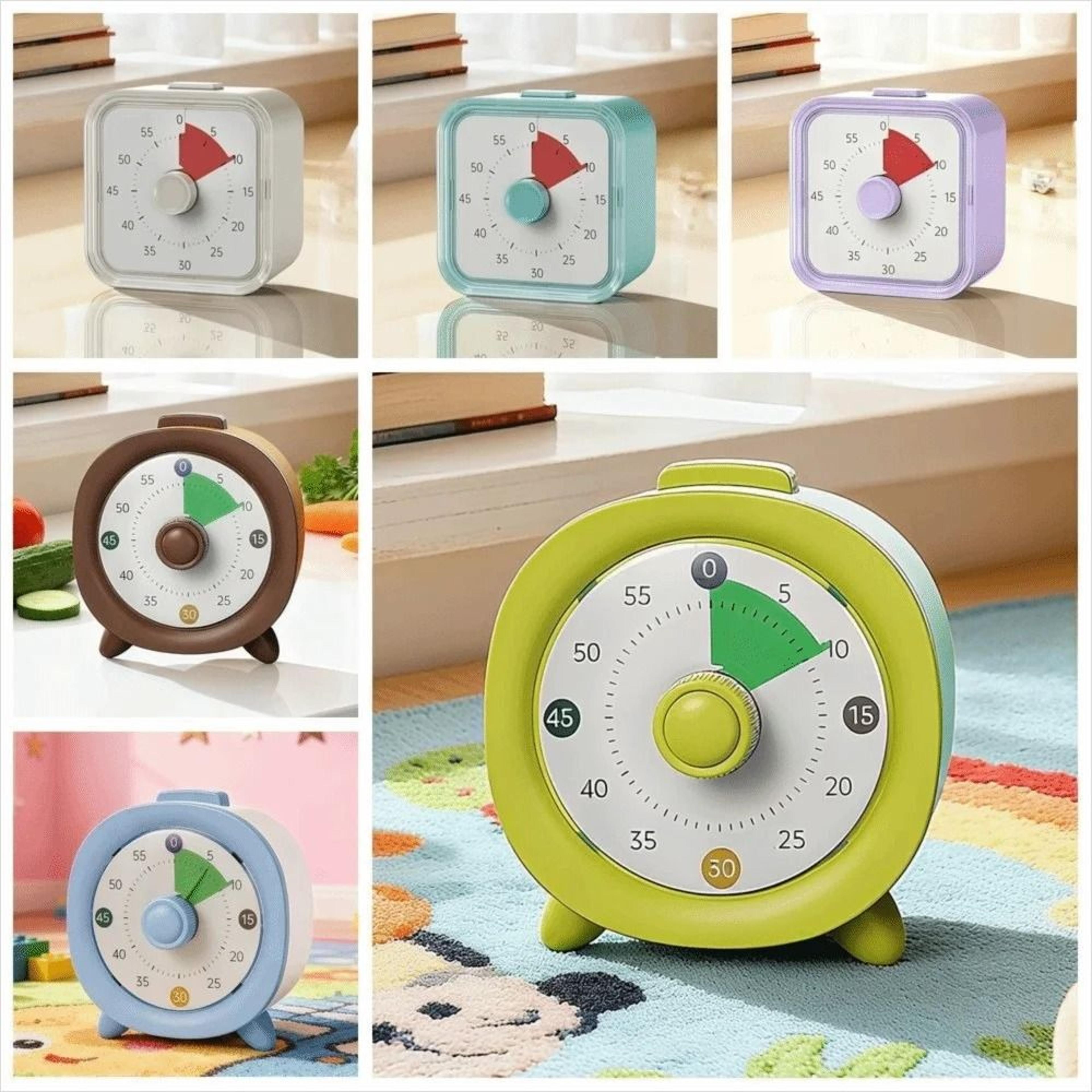 focusview 60-minute visual timer for silent daily focus sessions