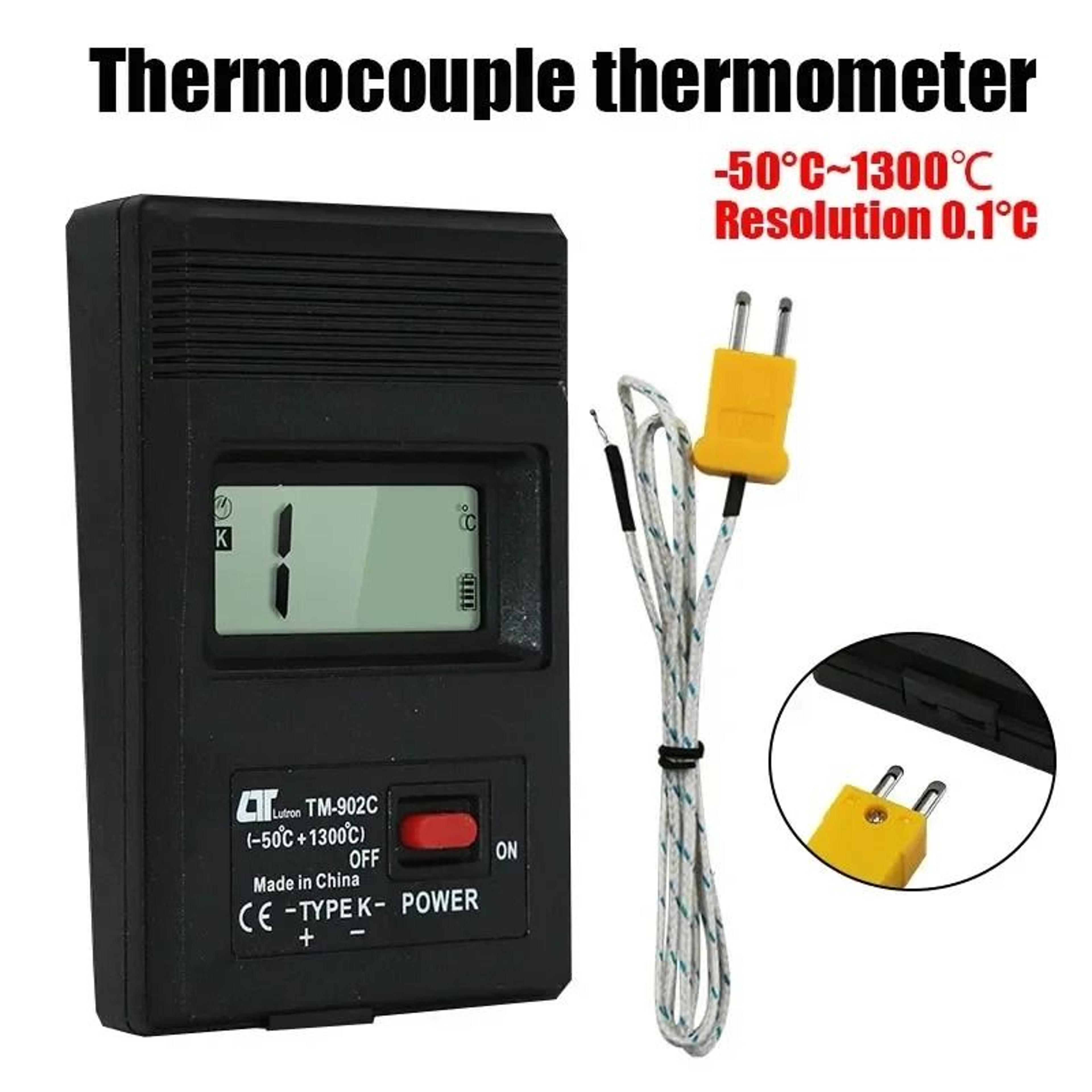 tm902c k type thermometer and digital thermocouple meter
