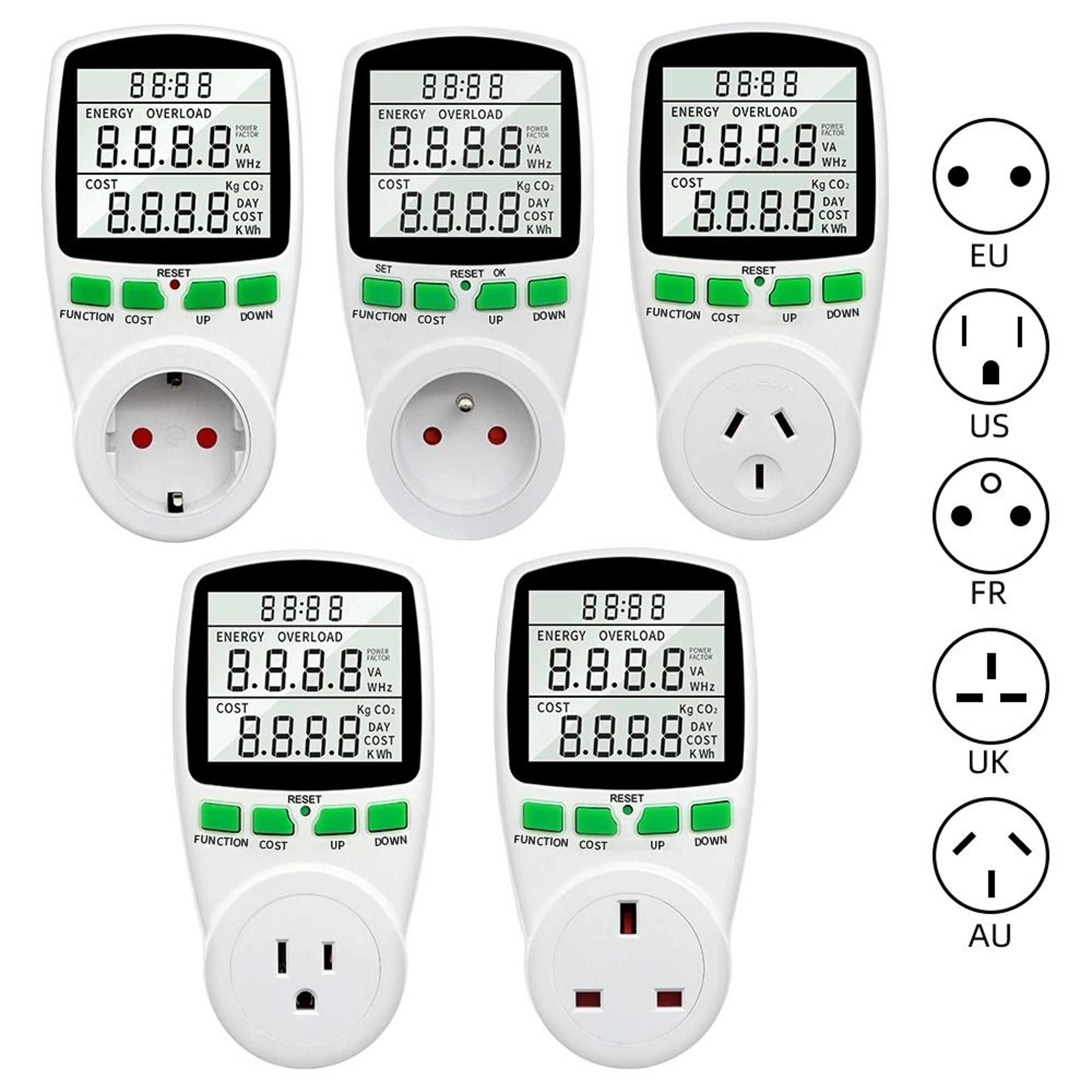 powerview digital wattmeter and electricity usage monitor