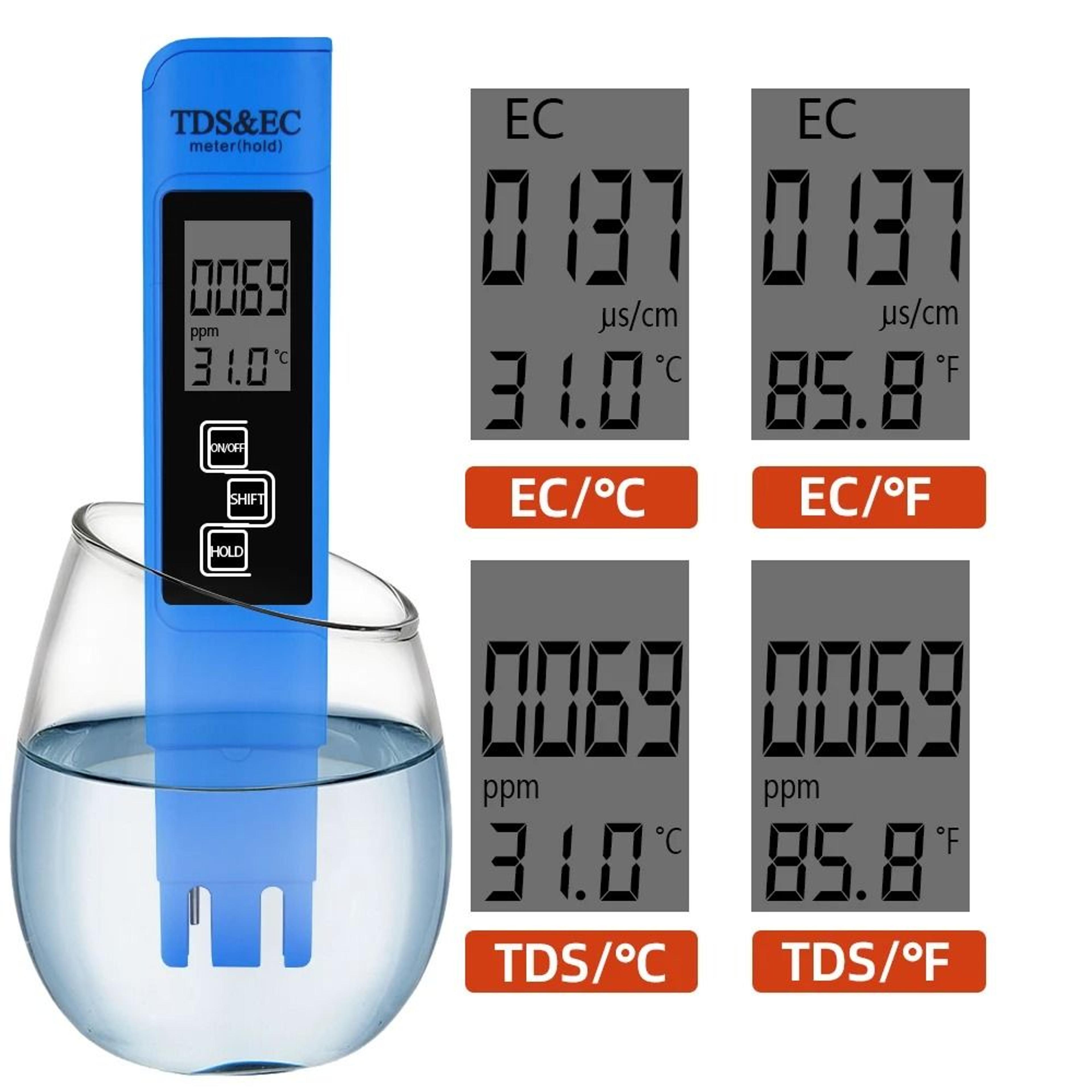 aquasense ph and tds meter set for complete water checks