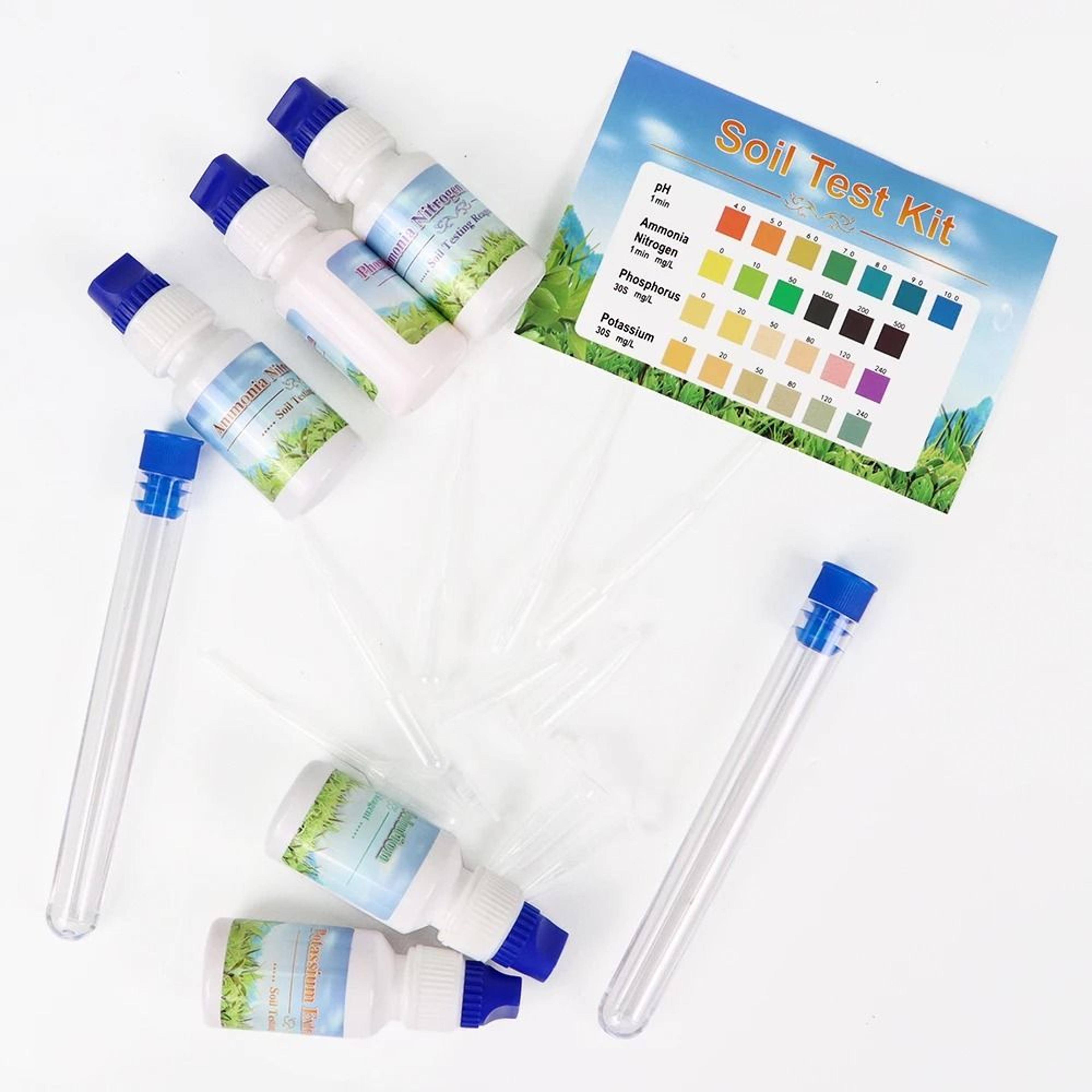 growcheck 4-in-1 soil ph test kit and npk soil tester
