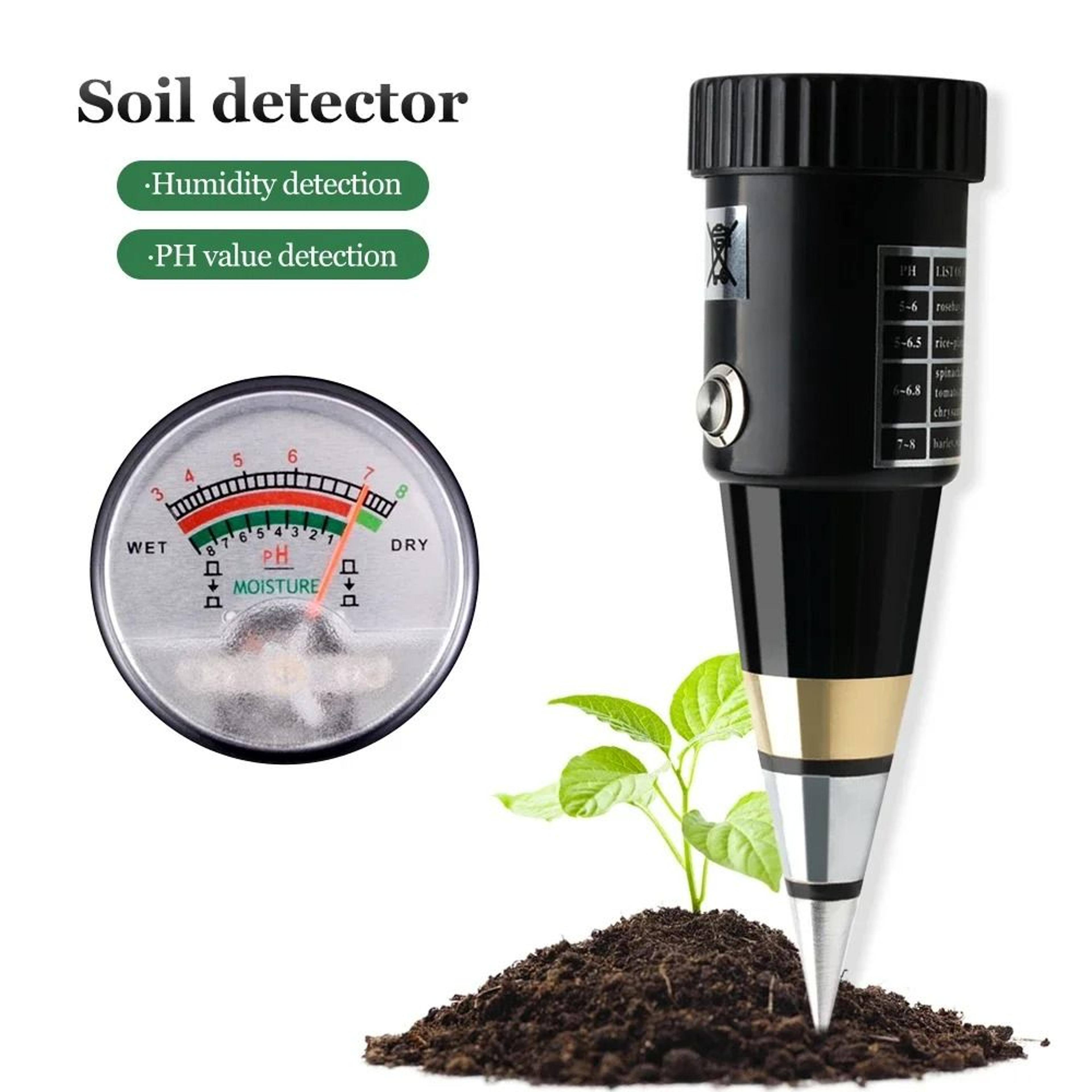 growsense 2-in-1 soil ph and moisture meter