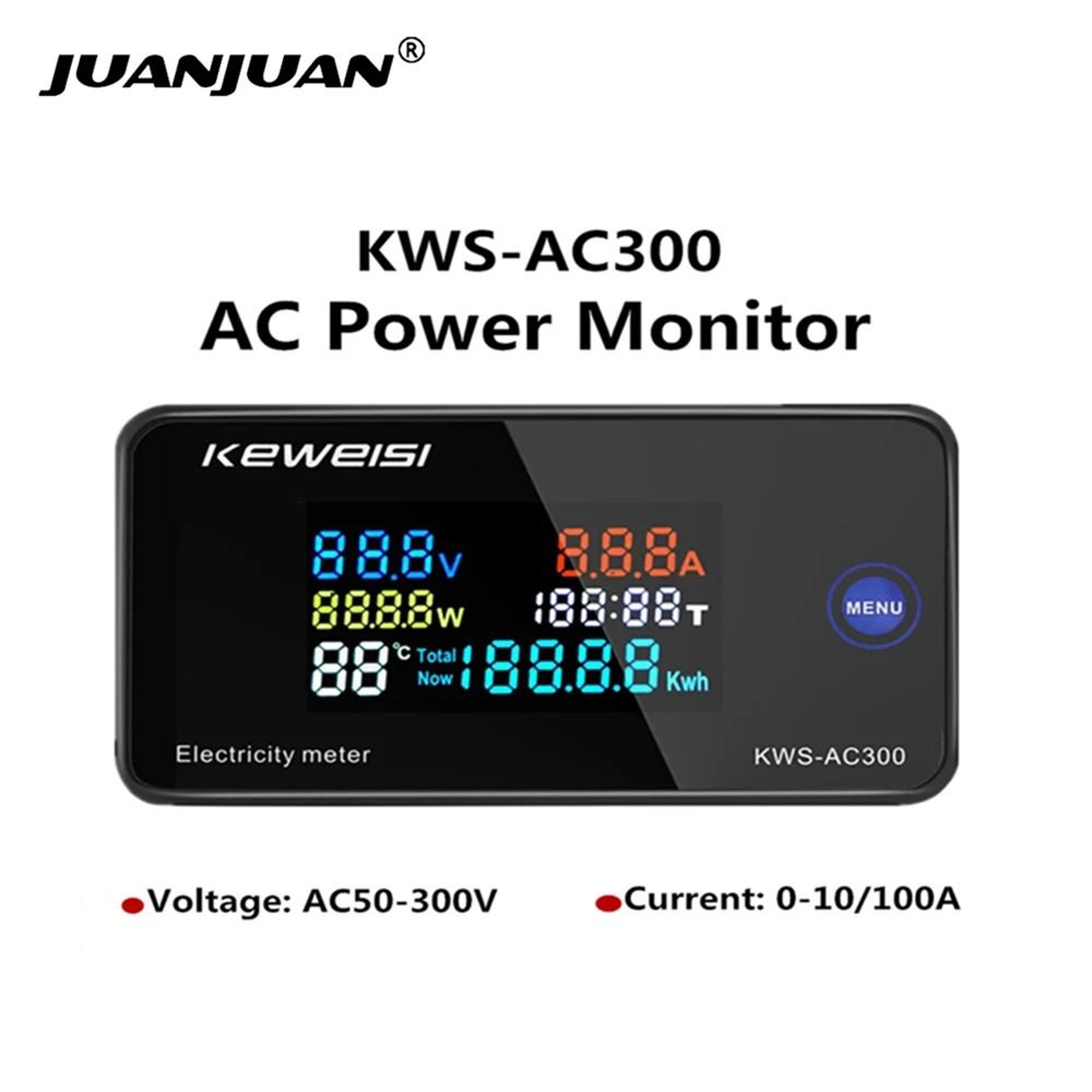 kws-ac300 100a digital ac power and energy meter