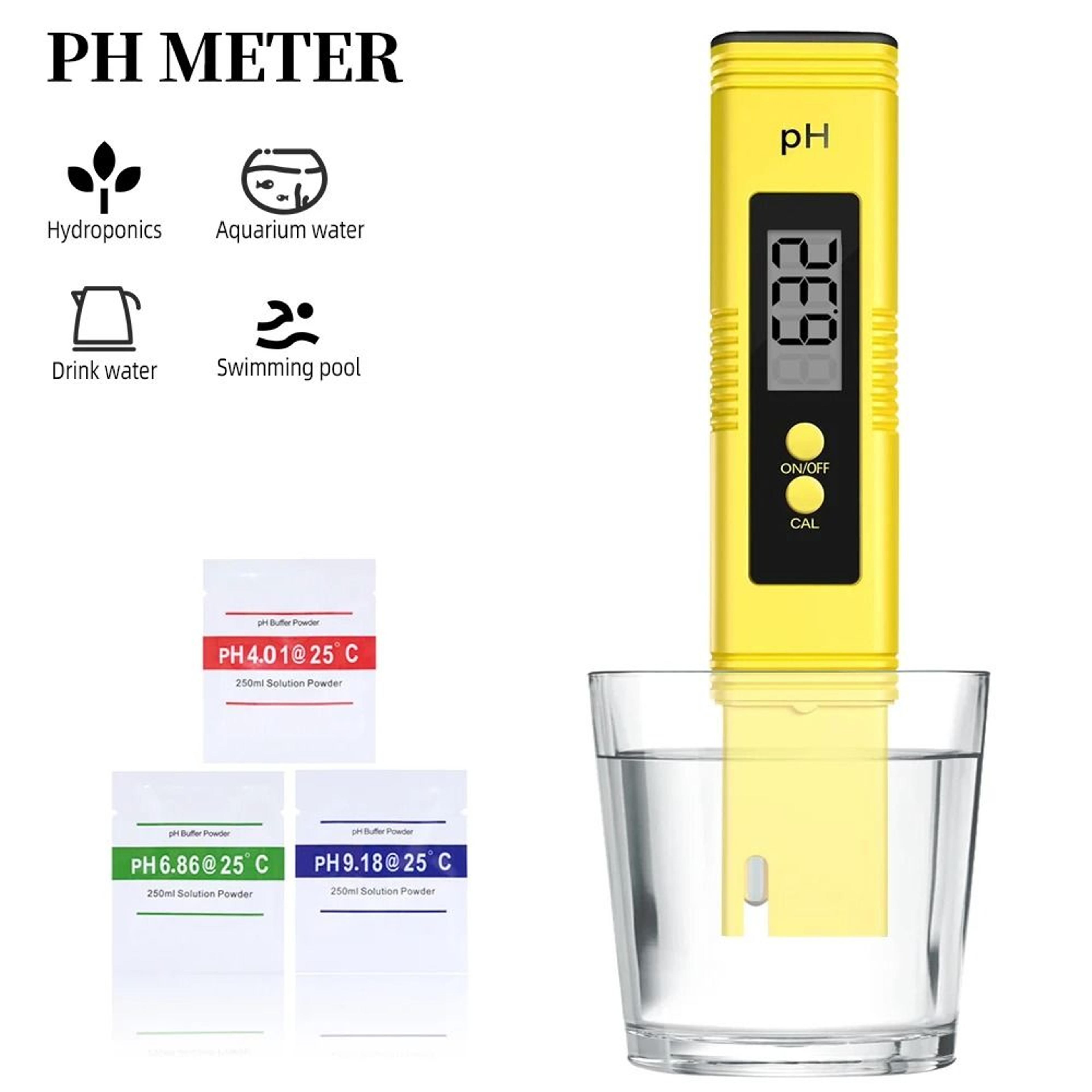 aquacheck digital ph meter and tds water tester